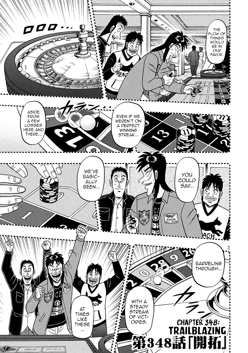 Tobaku Datenroku Kaiji - One Poker Hen - Chapter 348: Trailblazing