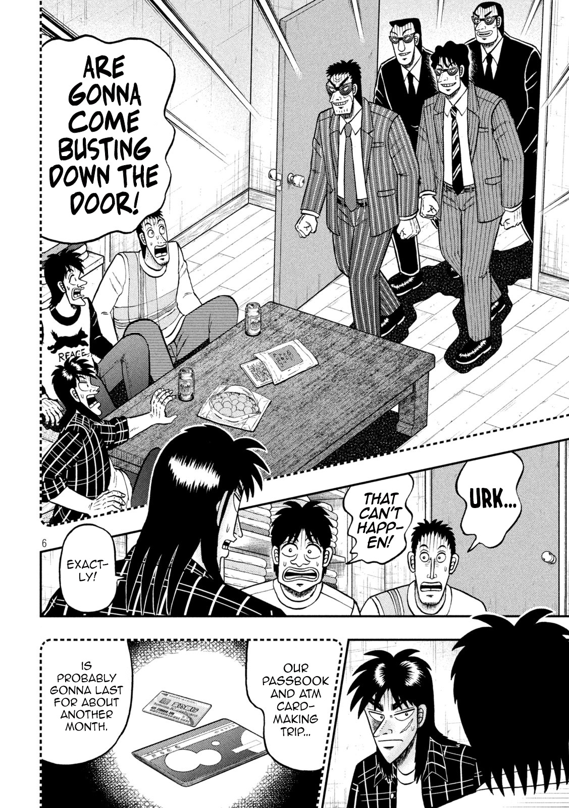 Tobaku Datenroku Kaiji - One Poker Hen - Chapter 440: Going Dark