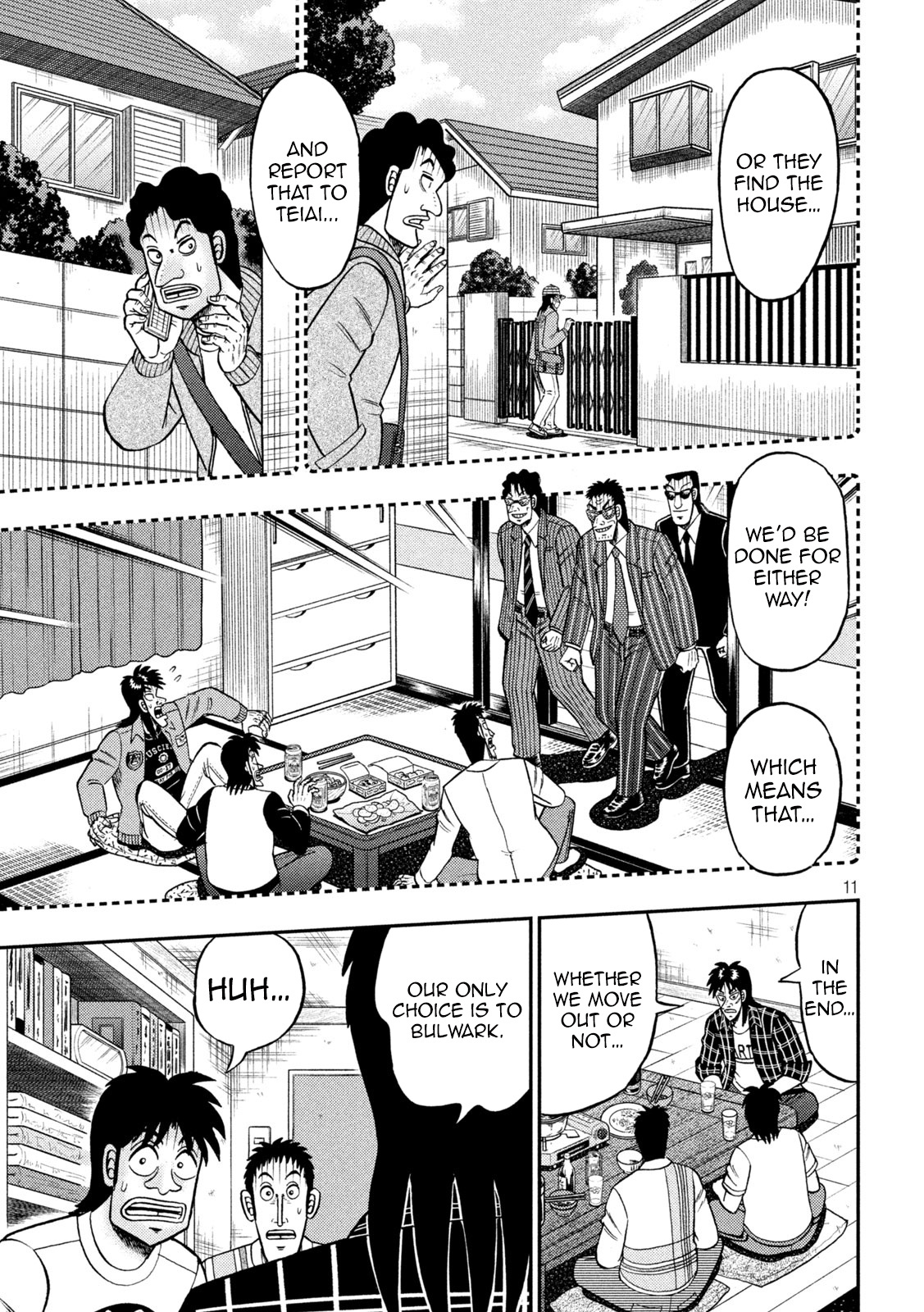 Tobaku Datenroku Kaiji - One Poker Hen - Chapter 440: Going Dark