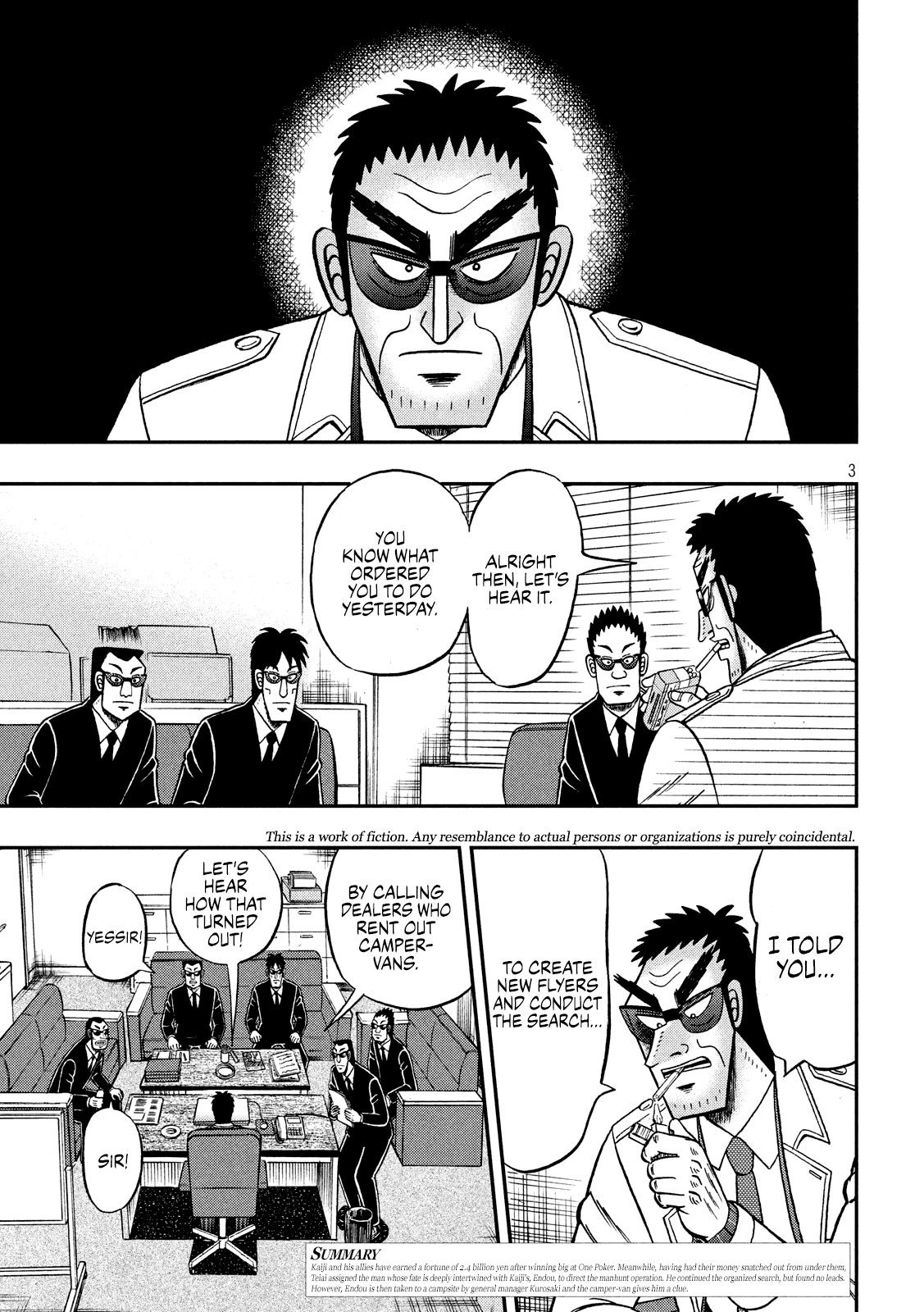 Tobaku Datenroku Kaiji - One Poker Hen - Chapter 339: Closing In