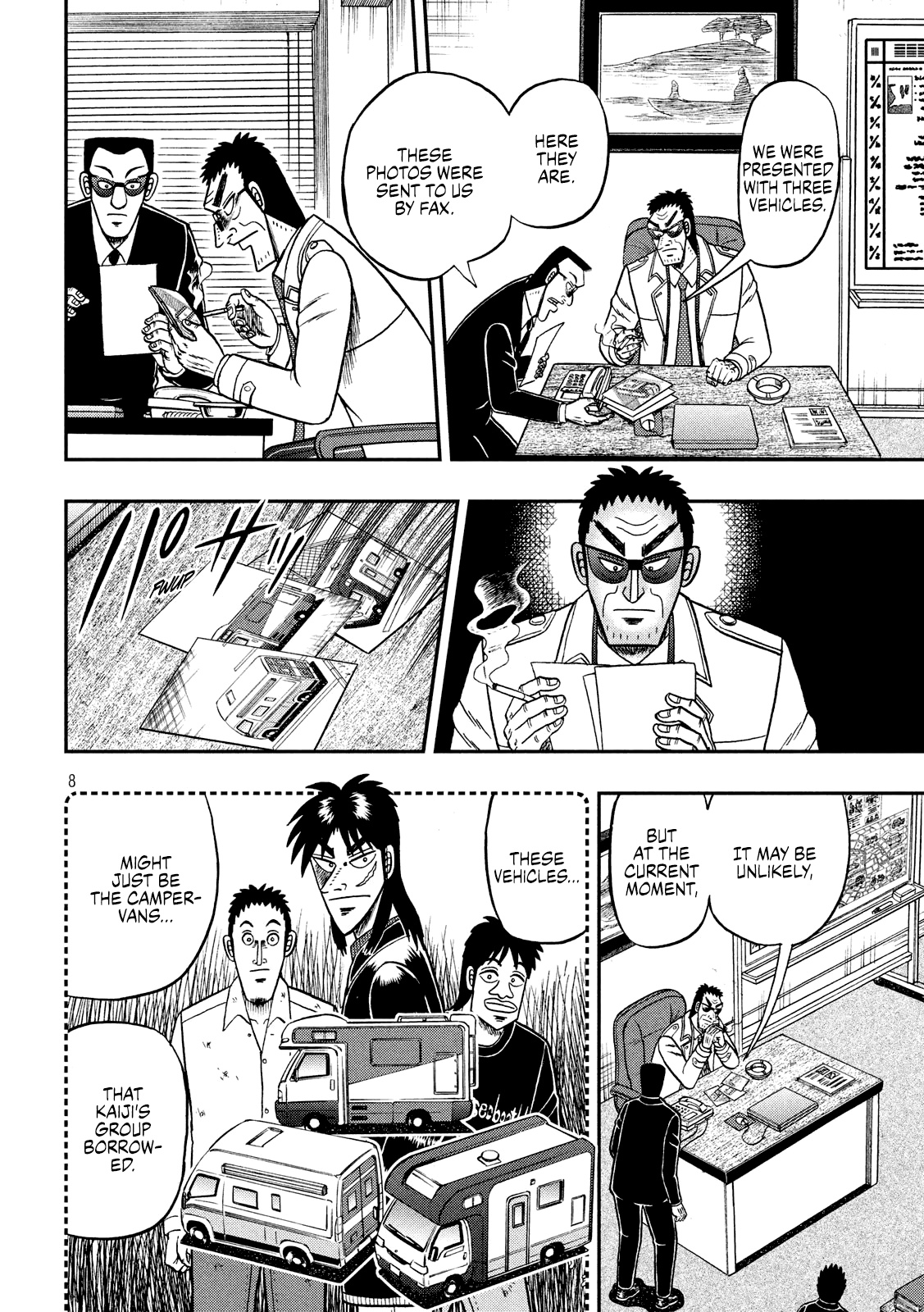 Tobaku Datenroku Kaiji - One Poker Hen - Chapter 339: Closing In