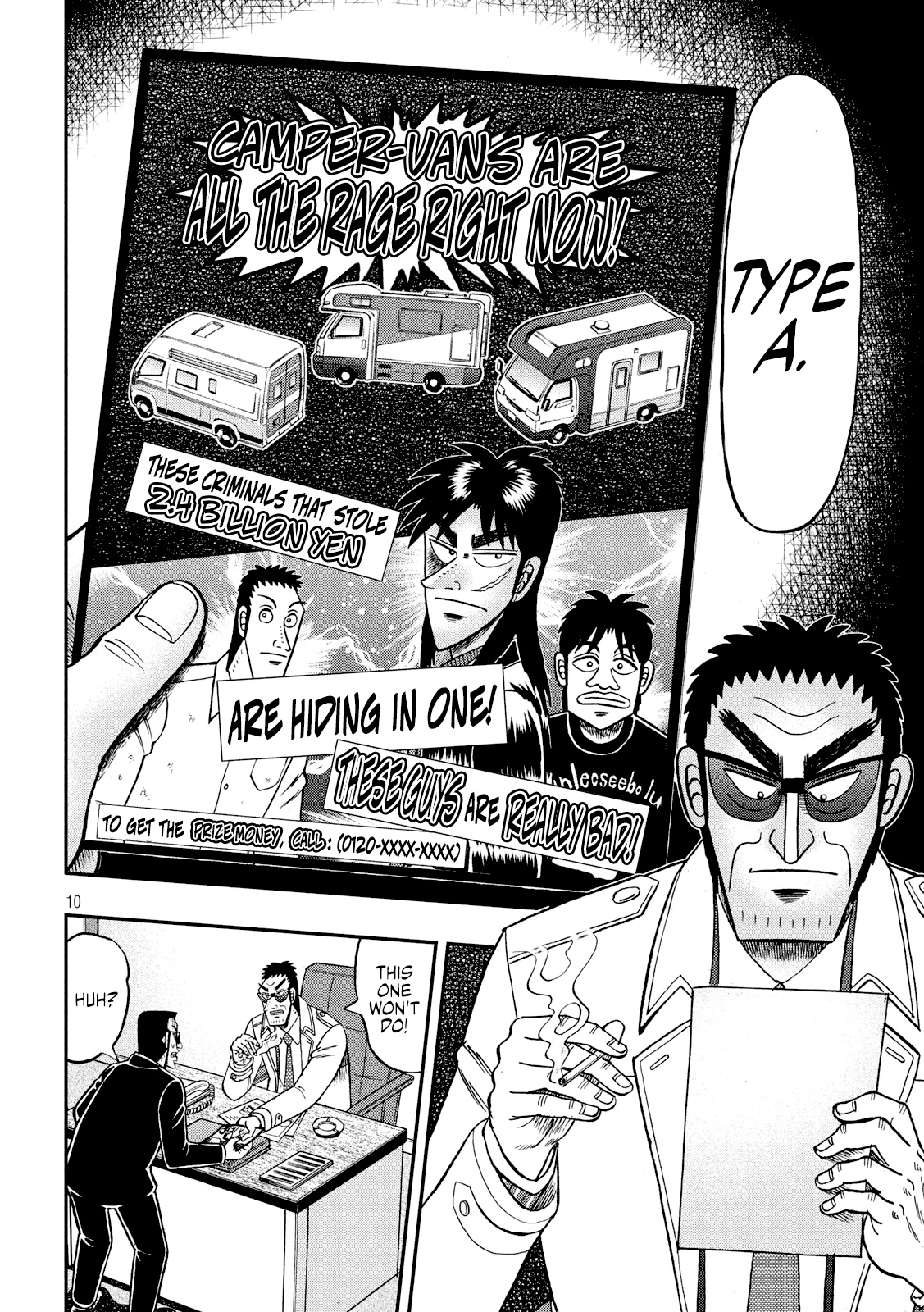 Tobaku Datenroku Kaiji - One Poker Hen - Chapter 339: Closing In