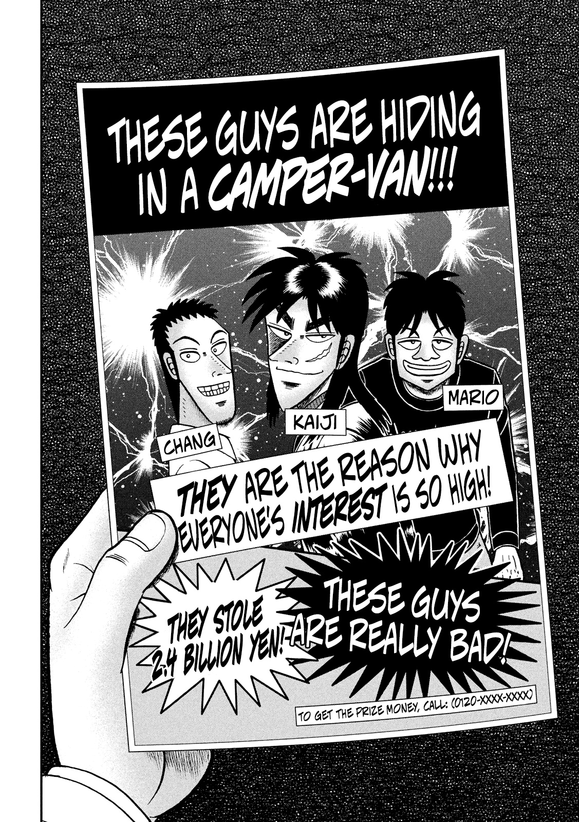 Tobaku Datenroku Kaiji - One Poker Hen - Chapter 339: Closing In