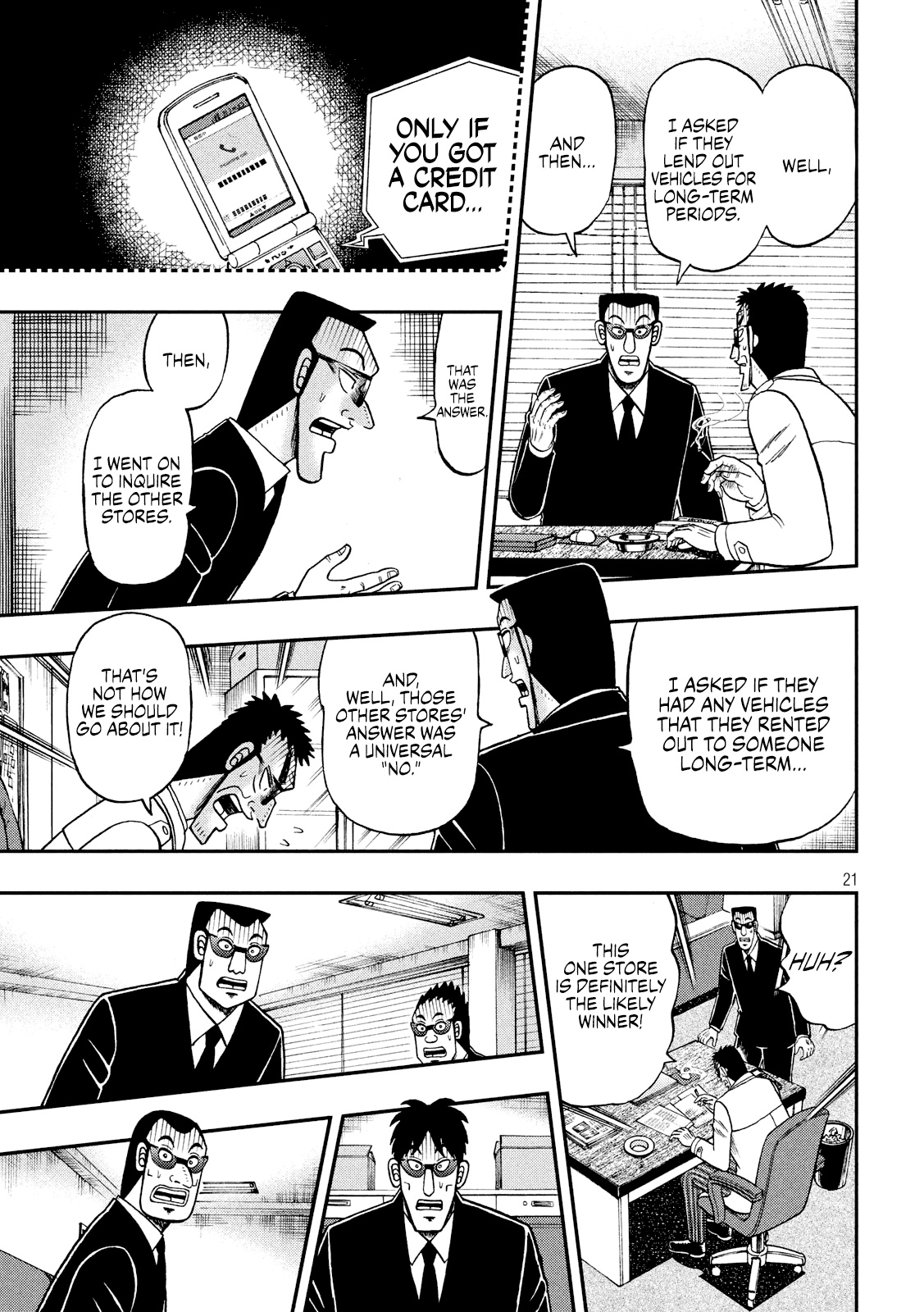 Tobaku Datenroku Kaiji - One Poker Hen - Chapter 339: Closing In