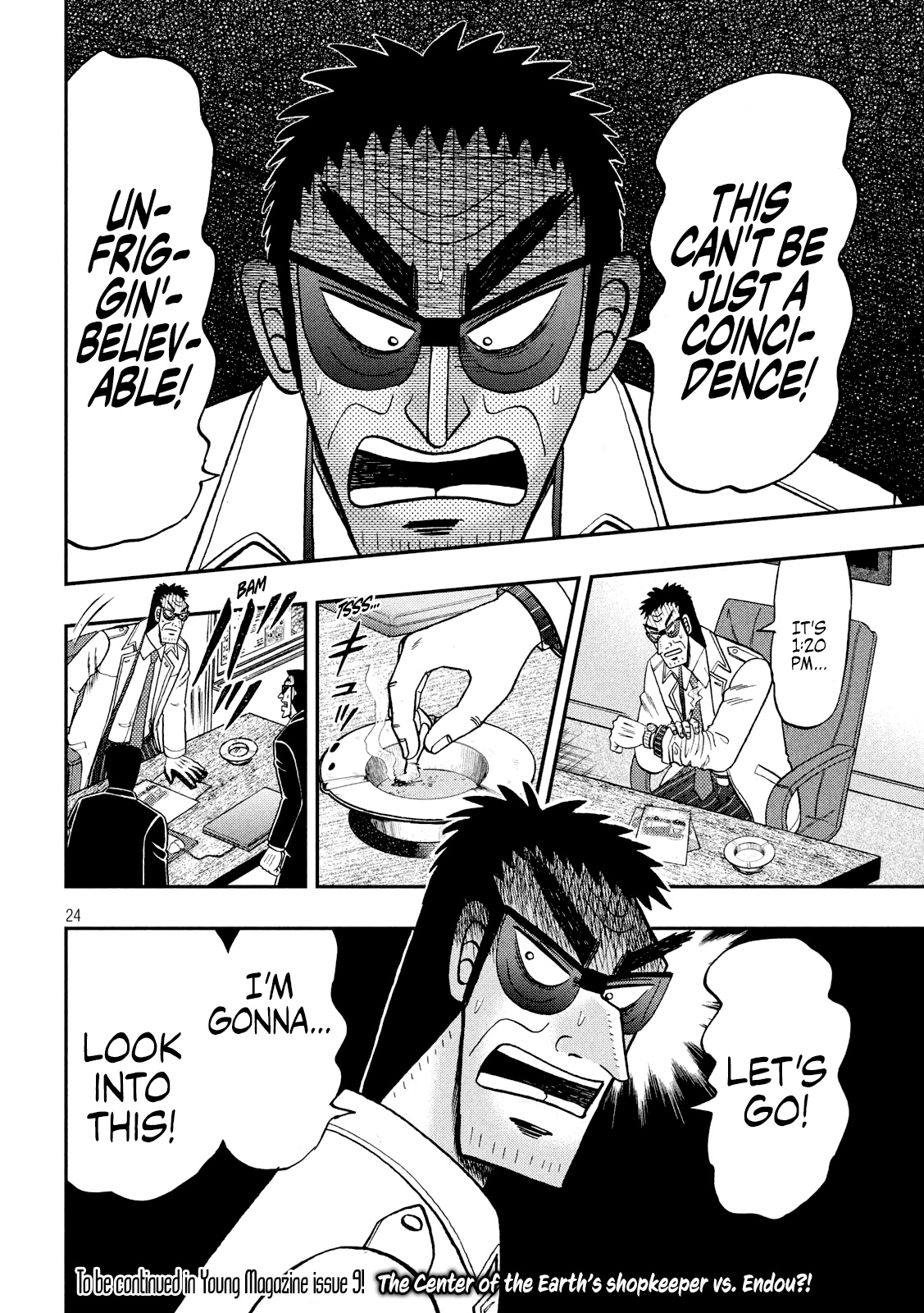 Tobaku Datenroku Kaiji - One Poker Hen - Chapter 339: Closing In