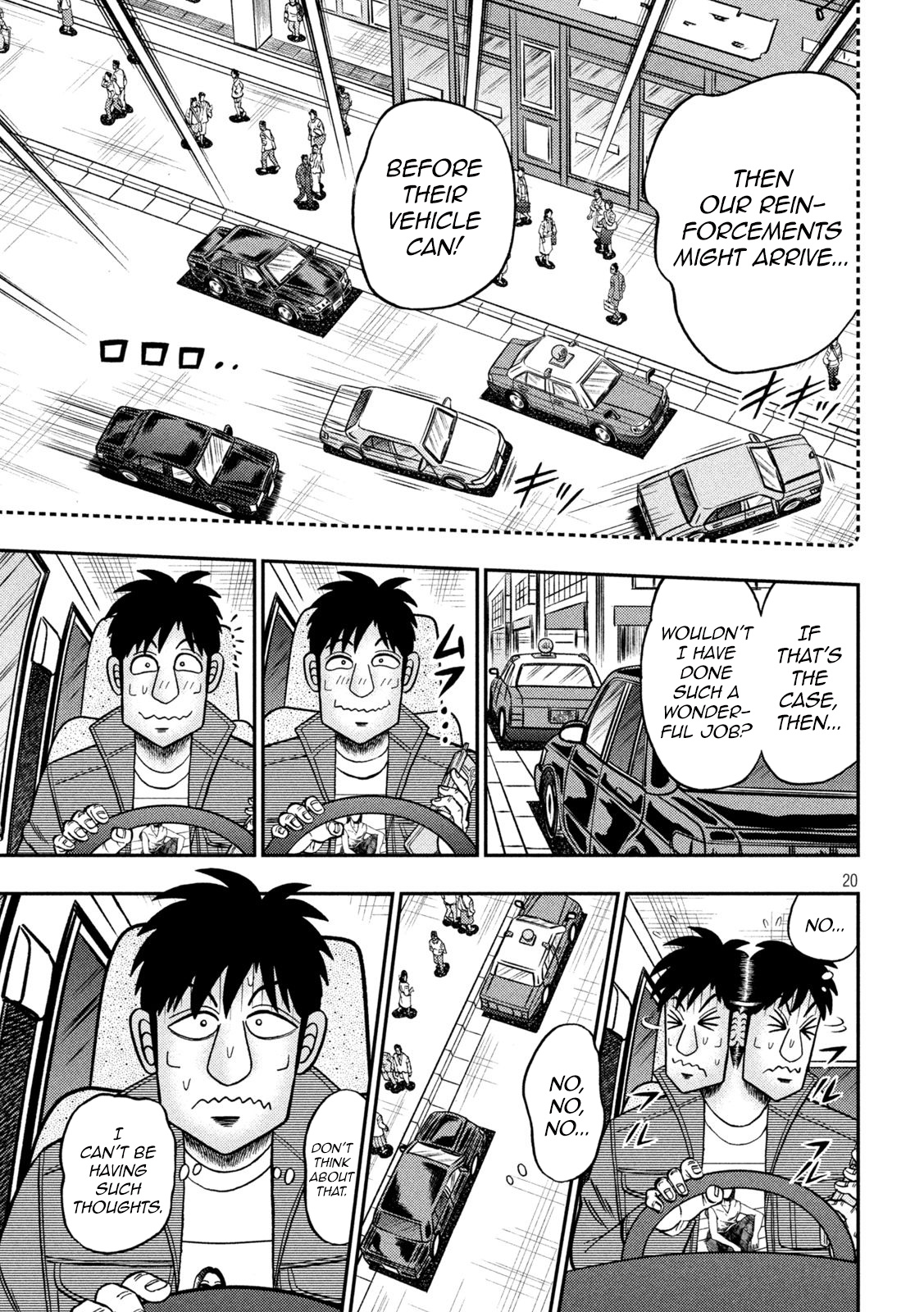 Tobaku Datenroku Kaiji - One Poker Hen - Chapter 435: Car Window