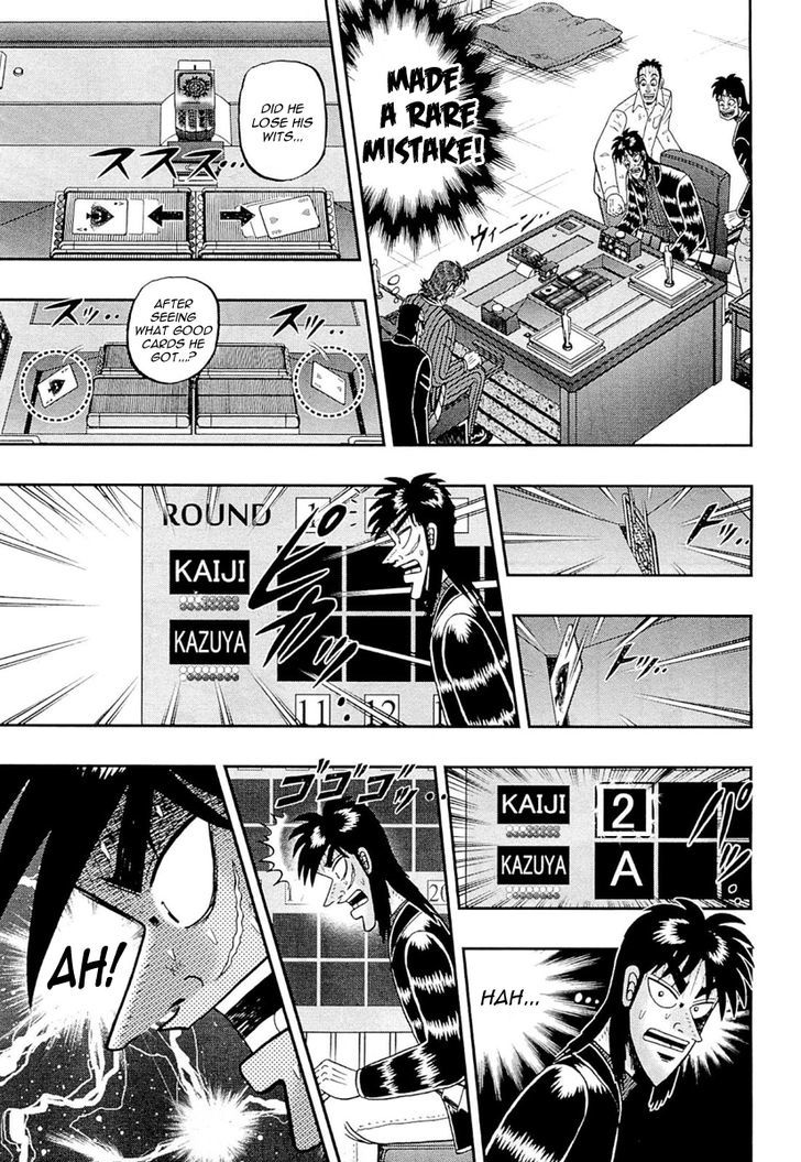 Tobaku Datenroku Kaiji - One Poker Hen - Chapter 110 : Doubt