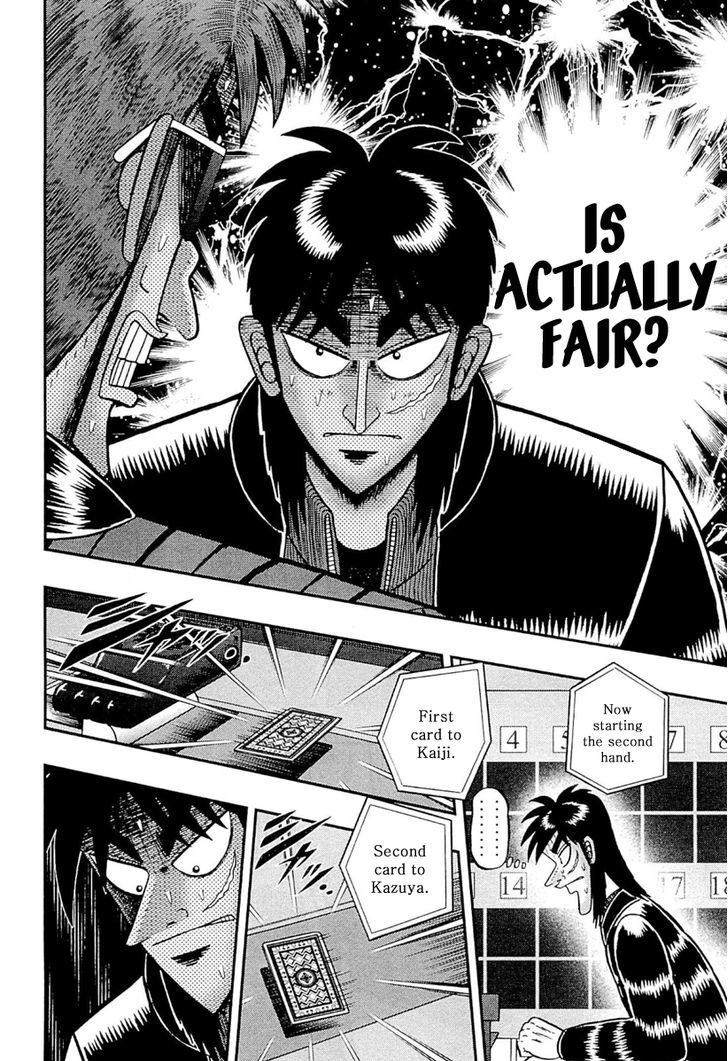 Tobaku Datenroku Kaiji - One Poker Hen - Chapter 110 : Doubt