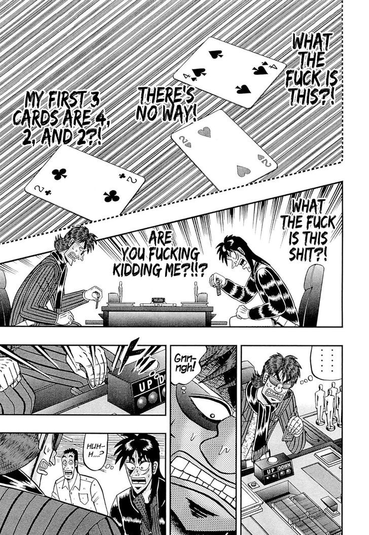 Tobaku Datenroku Kaiji - One Poker Hen - Chapter 110 : Doubt