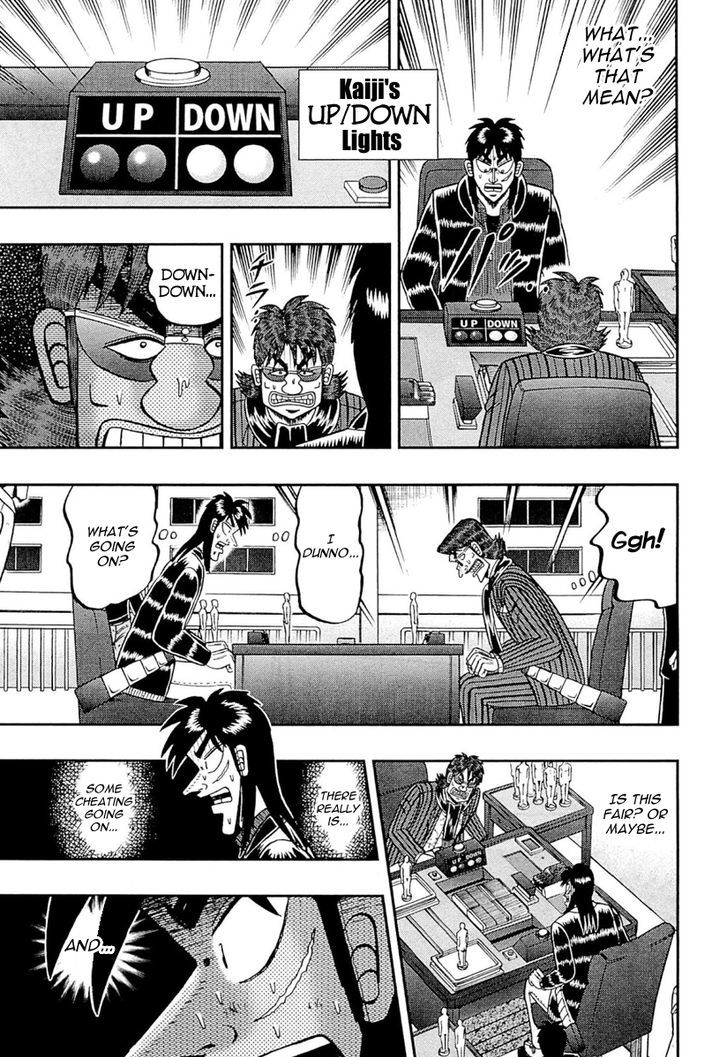 Tobaku Datenroku Kaiji - One Poker Hen - Chapter 110 : Doubt