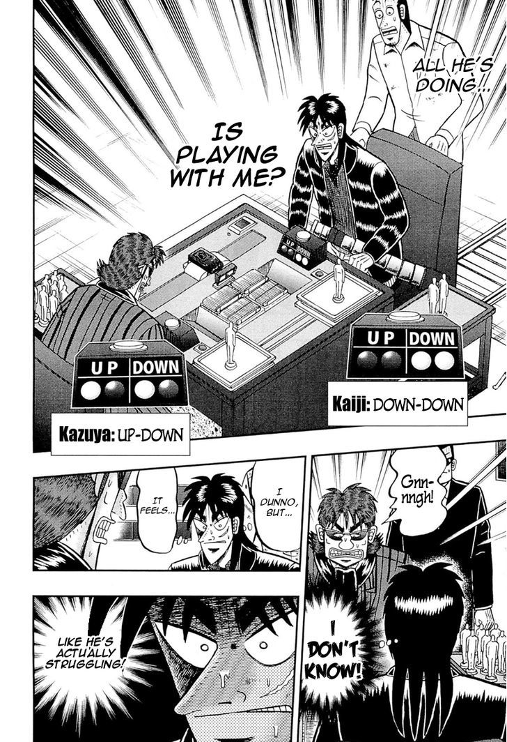 Tobaku Datenroku Kaiji - One Poker Hen - Chapter 110 : Doubt