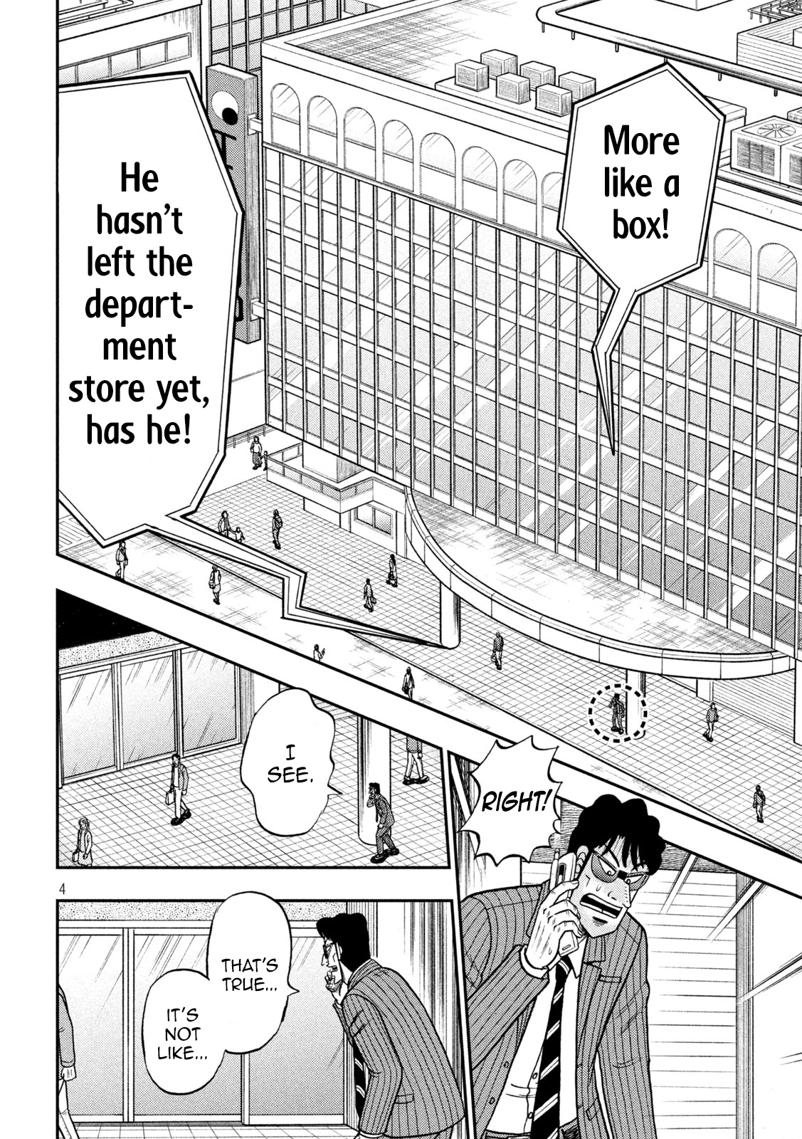 Tobaku Datenroku Kaiji - One Poker Hen - Chapter 407: Reporting To Superior