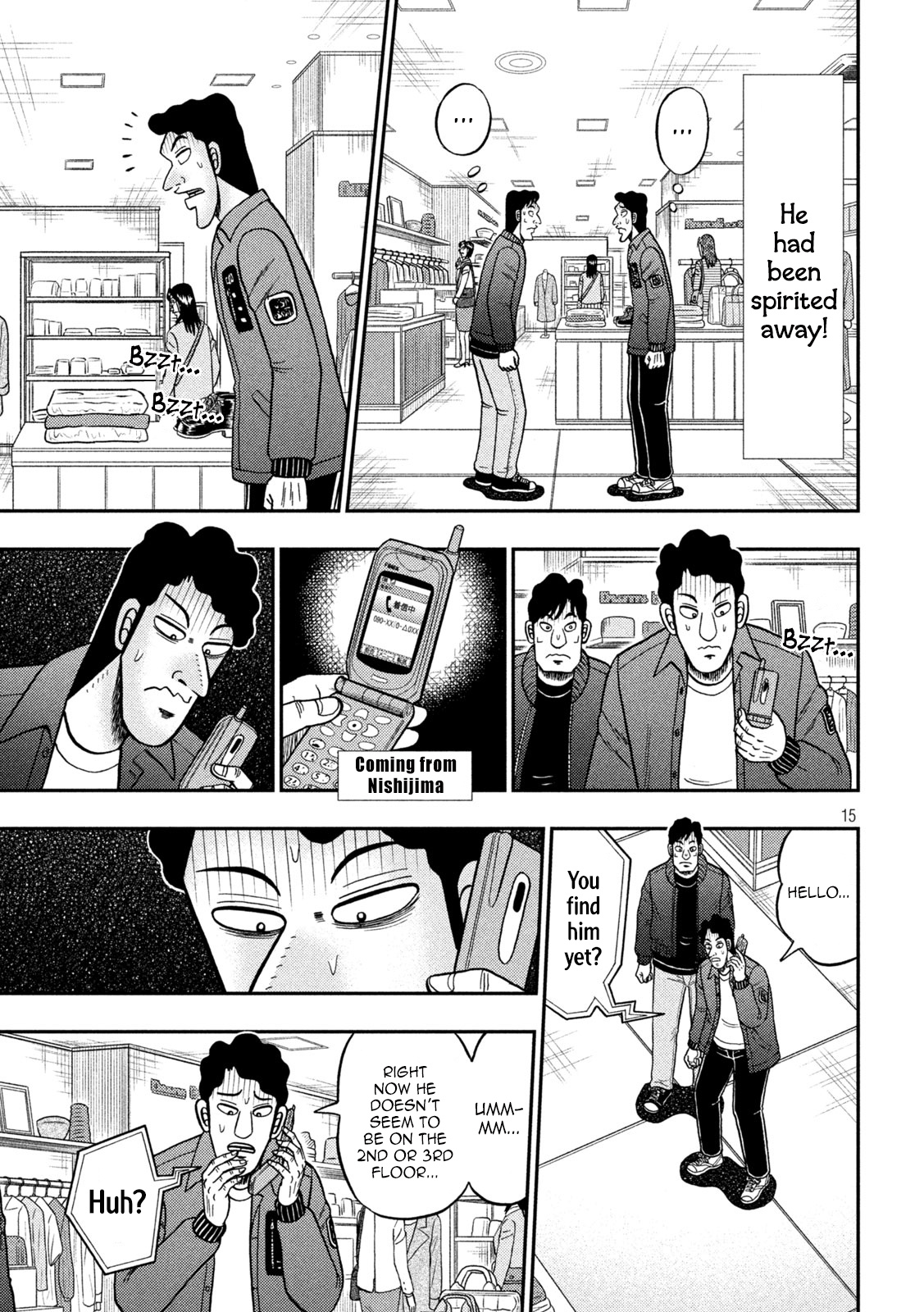 Tobaku Datenroku Kaiji - One Poker Hen - Chapter 407: Reporting To Superior