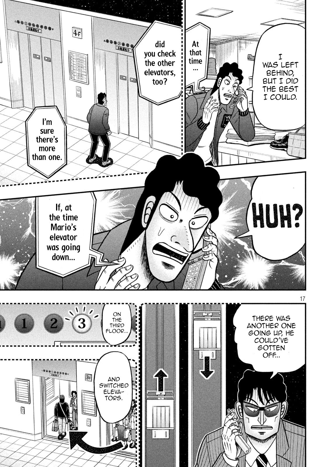 Tobaku Datenroku Kaiji - One Poker Hen - Chapter 407: Reporting To Superior