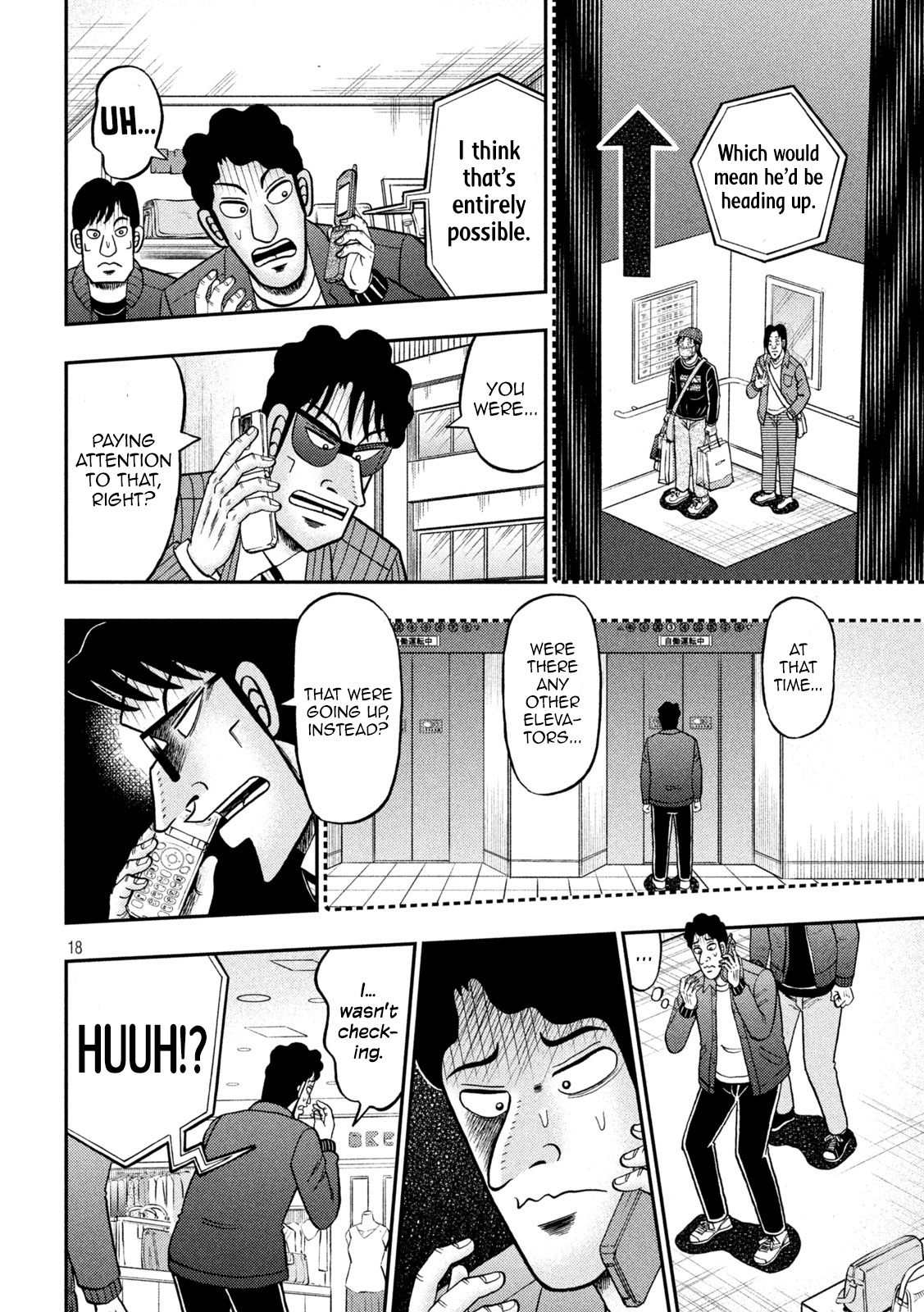 Tobaku Datenroku Kaiji - One Poker Hen - Chapter 407: Reporting To Superior