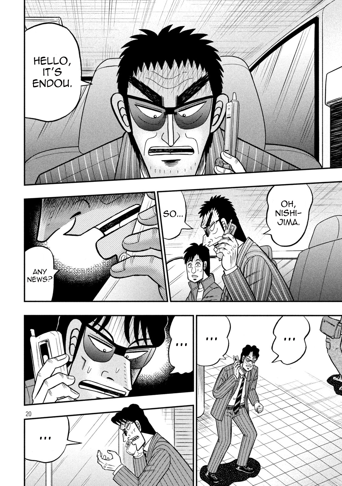 Tobaku Datenroku Kaiji - One Poker Hen - Chapter 407: Reporting To Superior