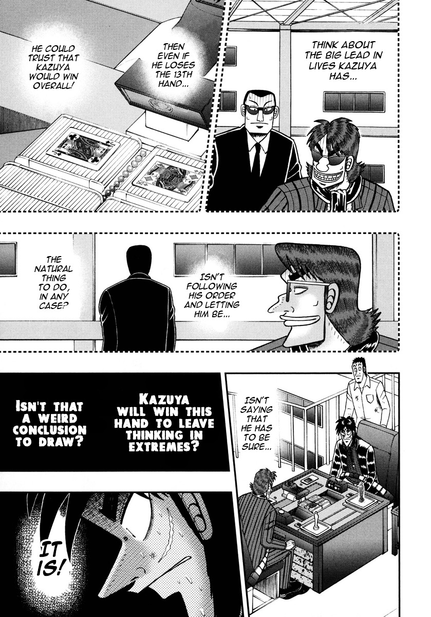 Tobaku Datenroku Kaiji - One Poker Hen - Chapter 148 : Thinking In Extremes