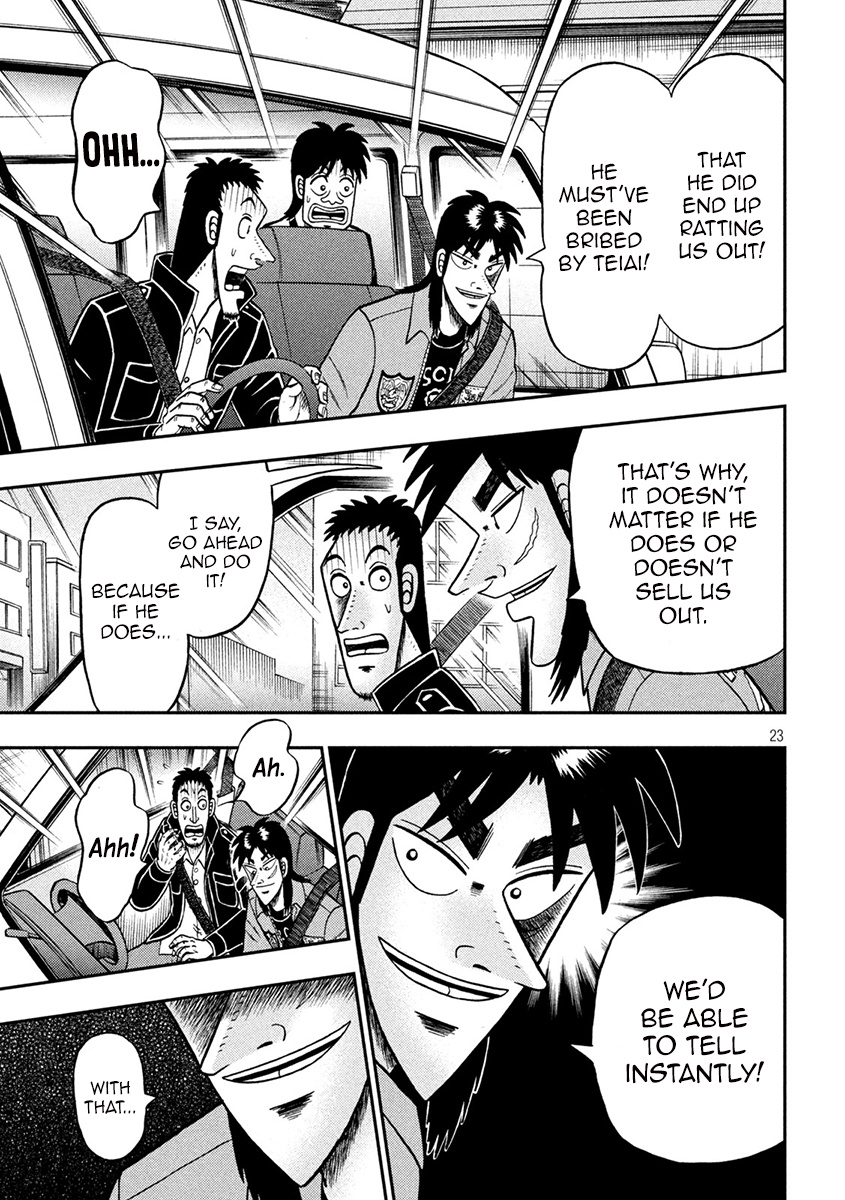 Tobaku Datenroku Kaiji - One Poker Hen - Chapter 387: Wake-Up Call