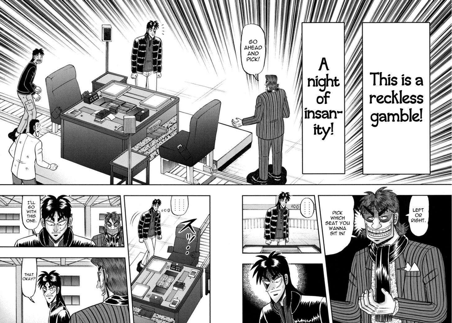 Tobaku Datenroku Kaiji - One Poker Hen - Chapter 106 : Seating