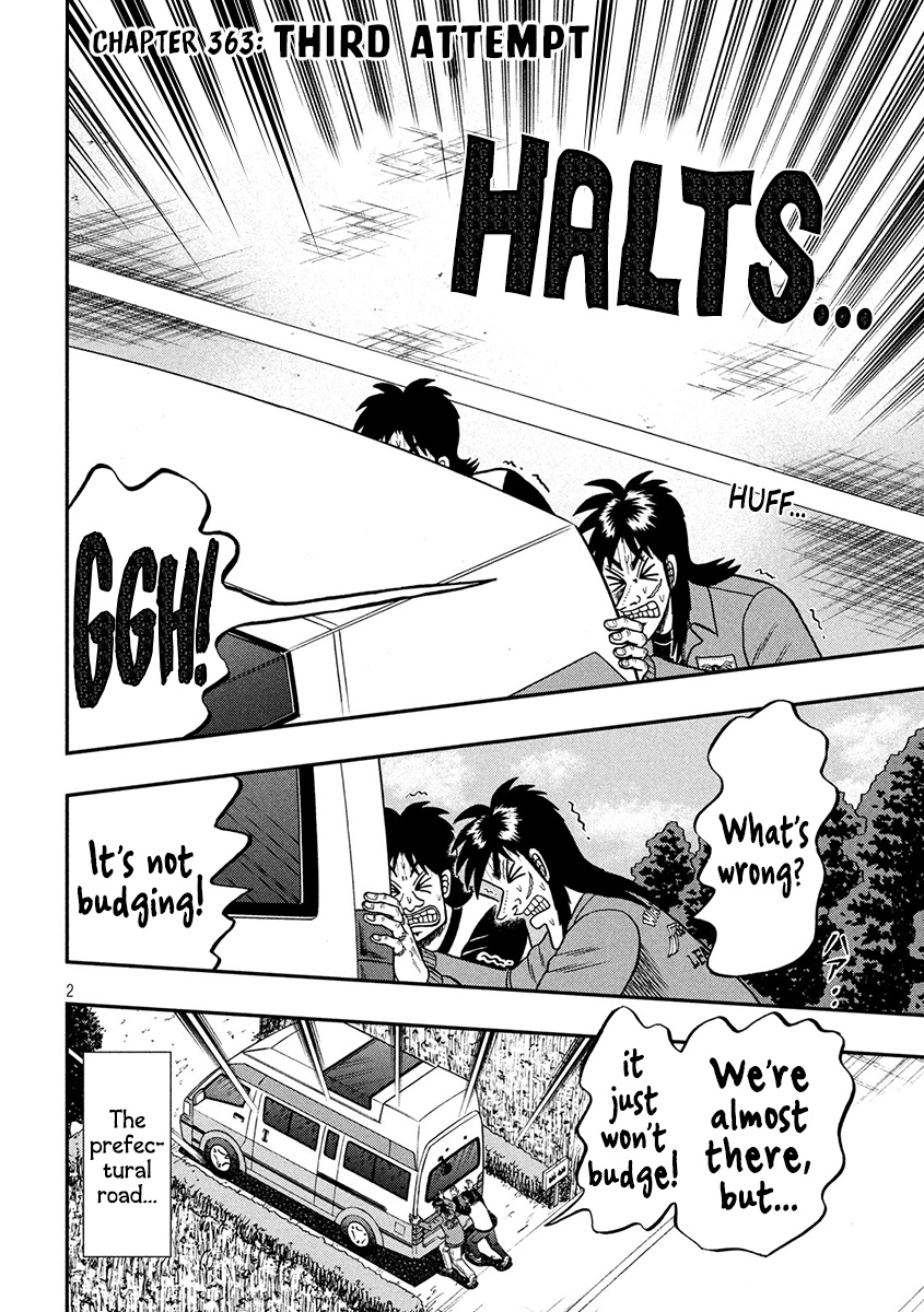 Tobaku Datenroku Kaiji - One Poker Hen - Chapter 363: Third Attempt