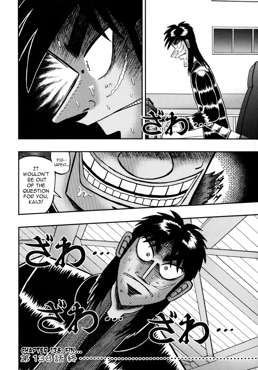 Tobaku Datenroku Kaiji - One Poker Hen - Chapter 138 : Conclusion