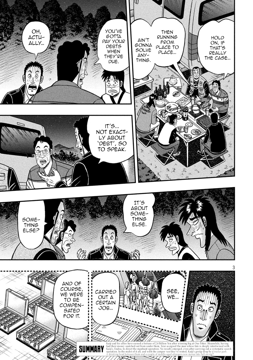 Tobaku Datenroku Kaiji - One Poker Hen - Chapter 353: Cockcrow