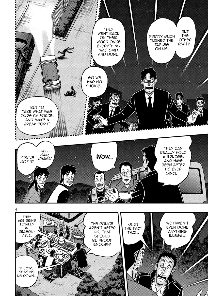 Tobaku Datenroku Kaiji - One Poker Hen - Chapter 353: Cockcrow