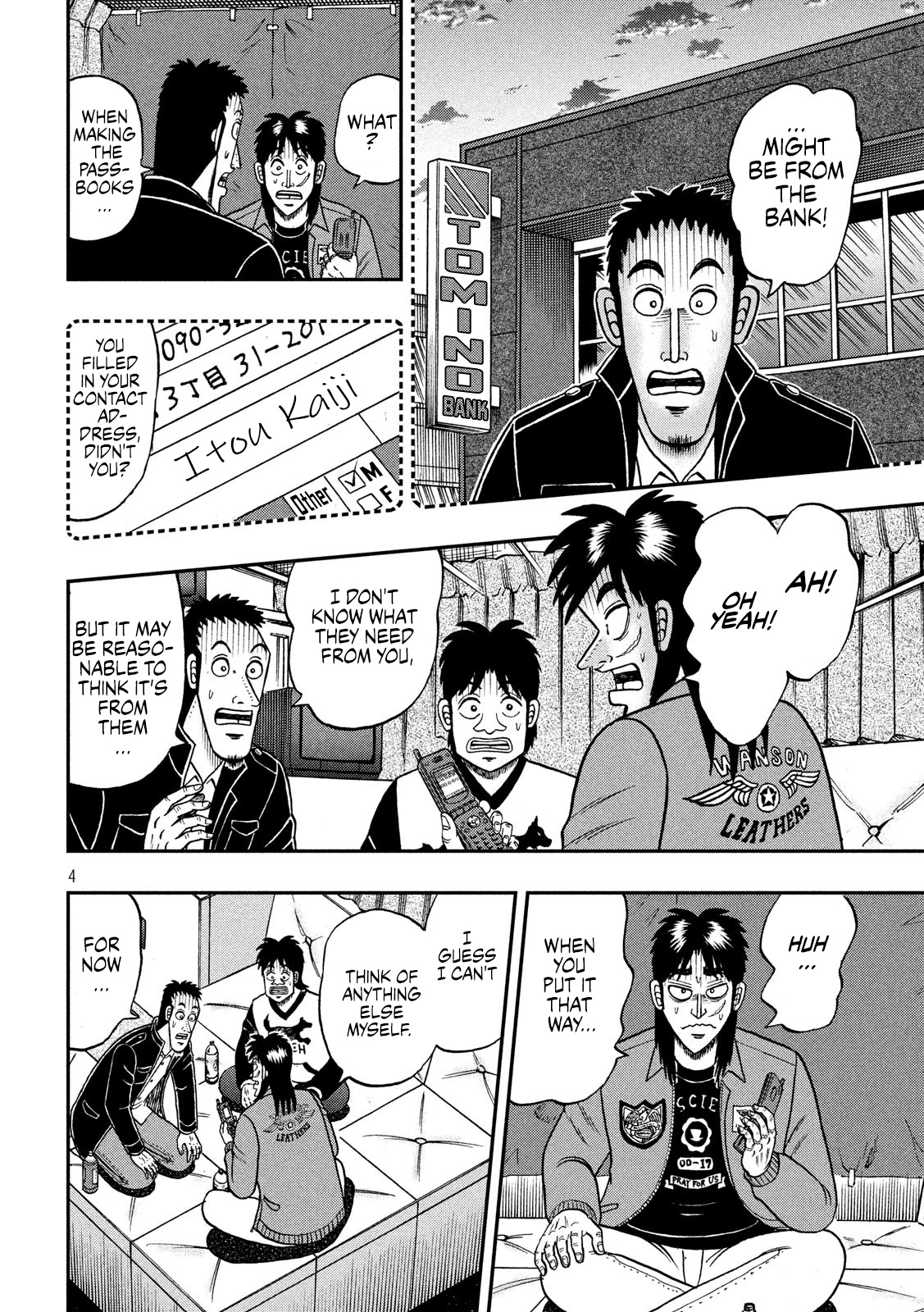 Tobaku Datenroku Kaiji - One Poker Hen - Chapter 346: Quick Wit