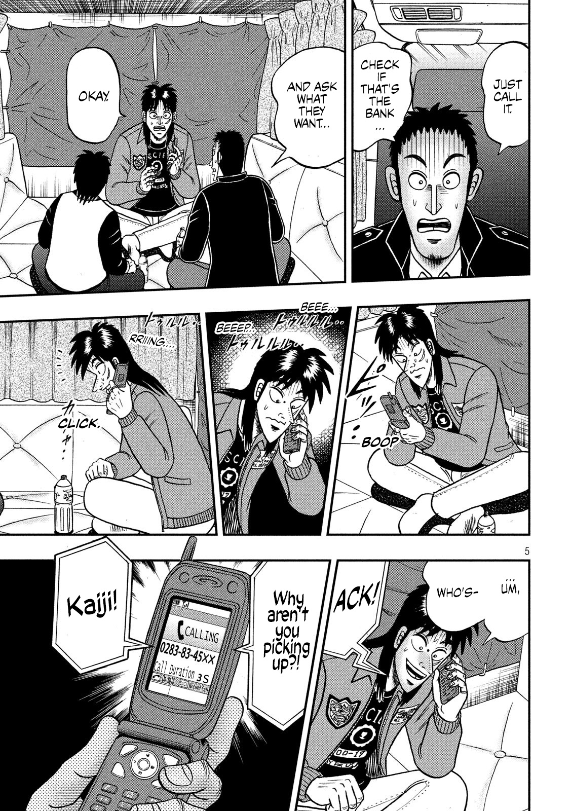 Tobaku Datenroku Kaiji - One Poker Hen - Chapter 346: Quick Wit