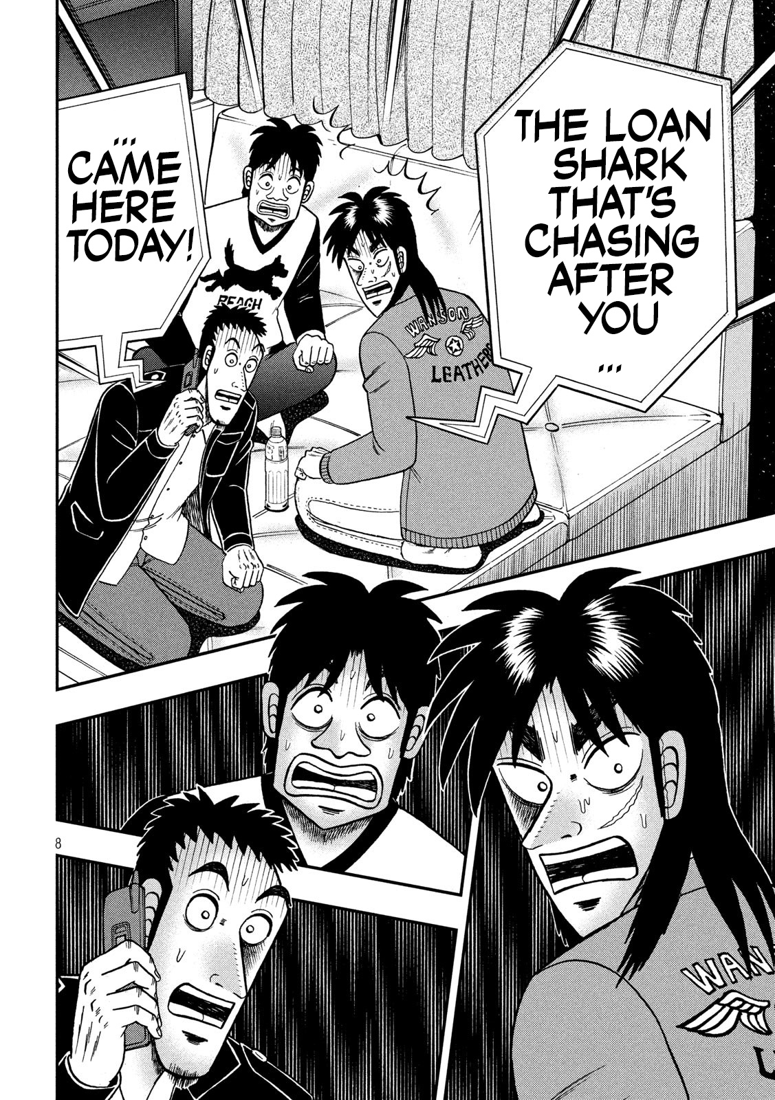 Tobaku Datenroku Kaiji - One Poker Hen - Chapter 346: Quick Wit