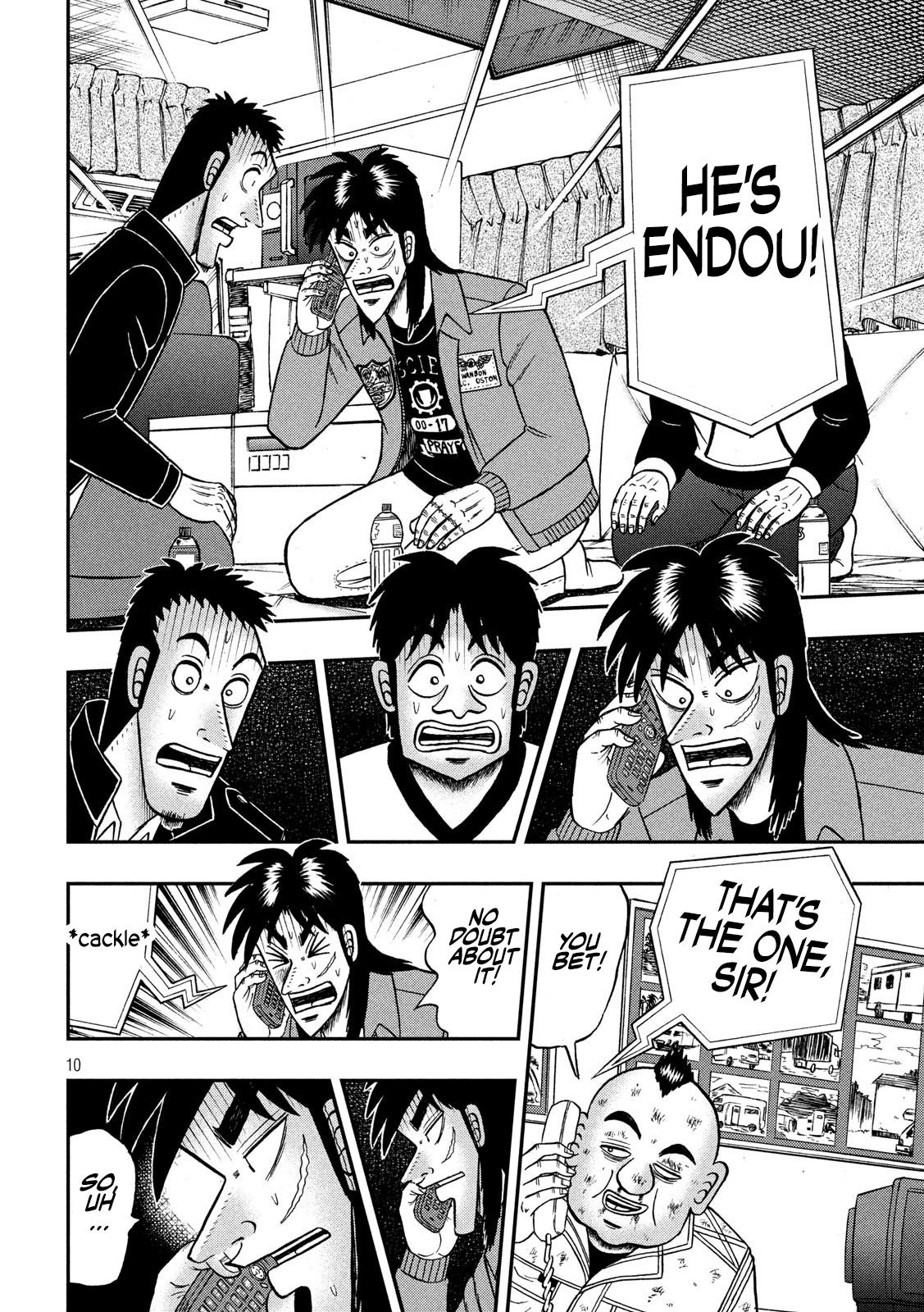 Tobaku Datenroku Kaiji - One Poker Hen - Chapter 346: Quick Wit