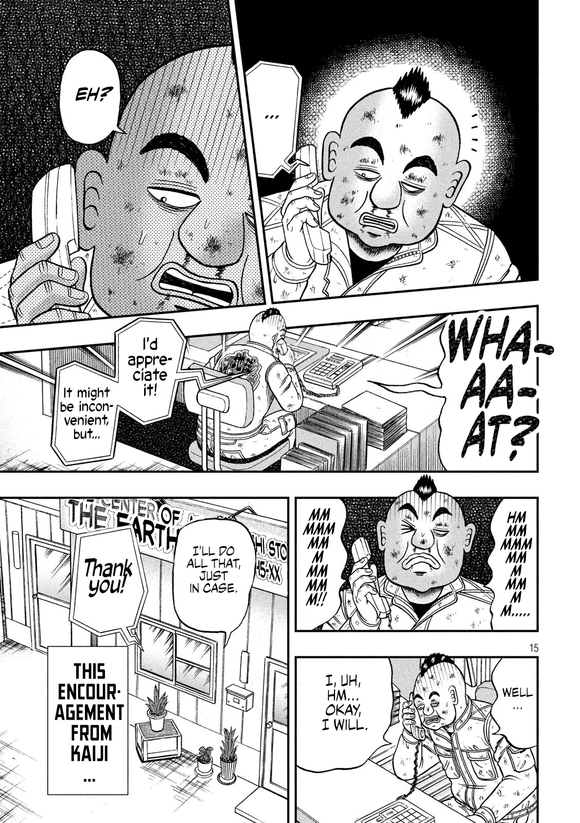 Tobaku Datenroku Kaiji - One Poker Hen - Chapter 346: Quick Wit