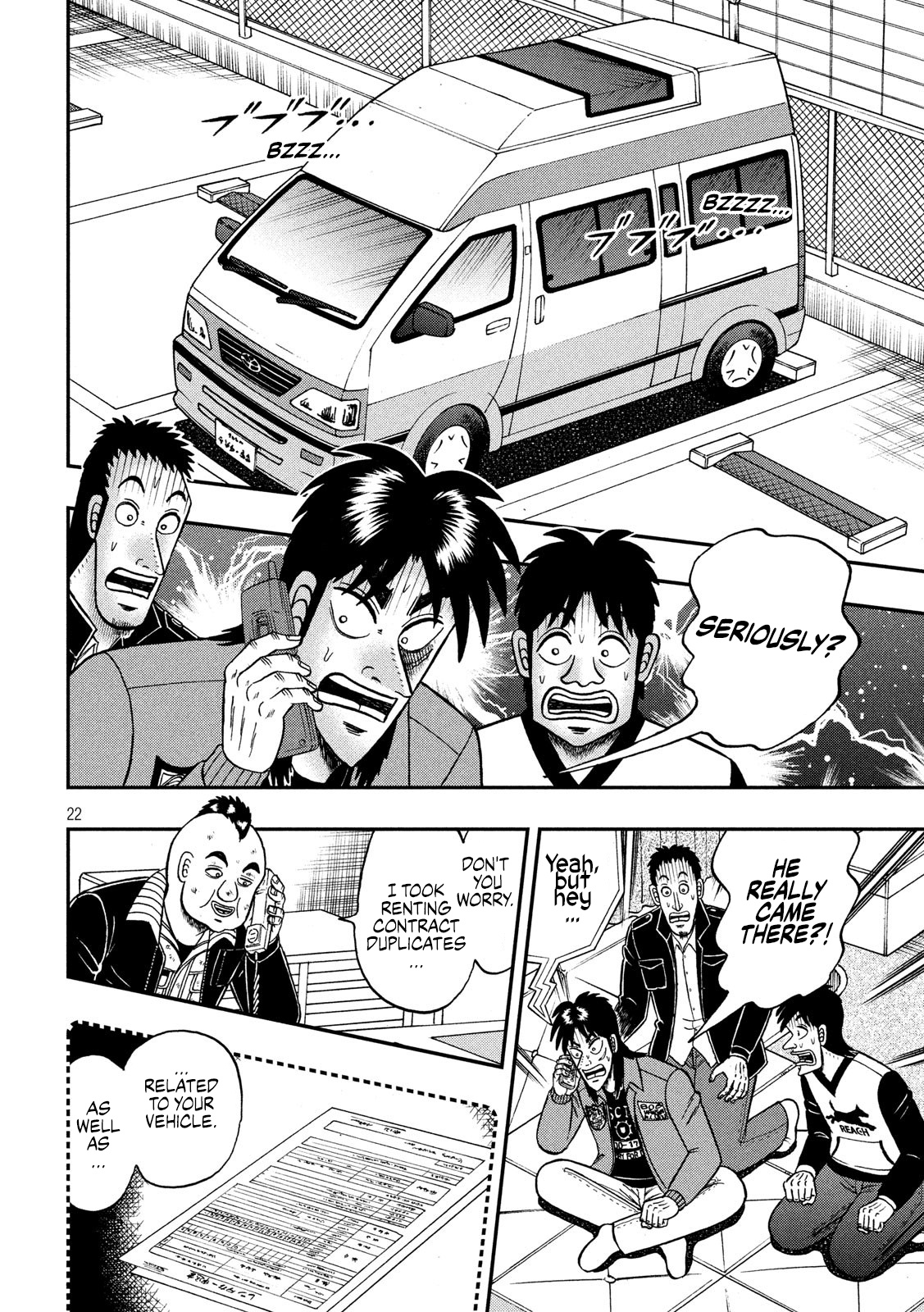 Tobaku Datenroku Kaiji - One Poker Hen - Chapter 346: Quick Wit