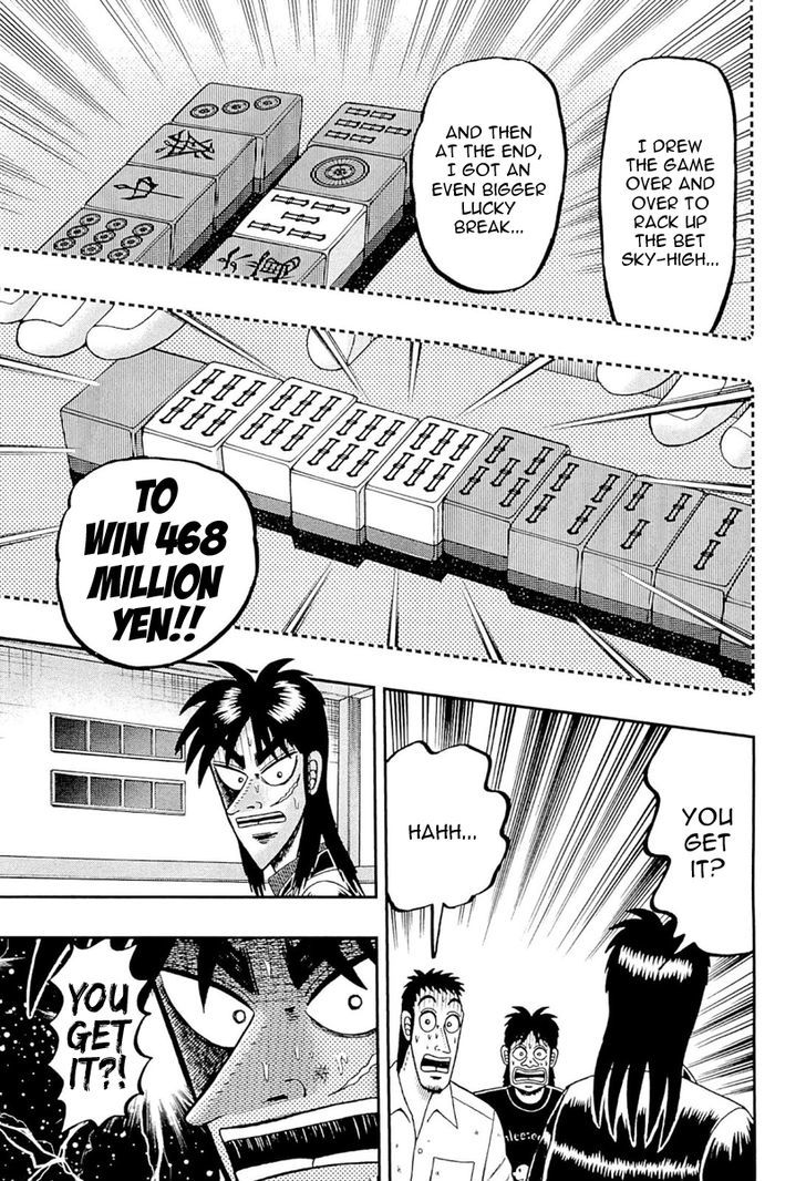 Tobaku Datenroku Kaiji - One Poker Hen - Chapter 104 : Lucky