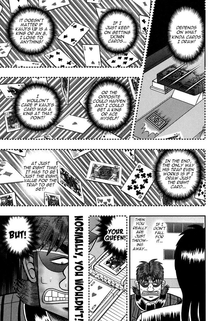 Tobaku Datenroku Kaiji - One Poker Hen - Chapter 175 : Backfire