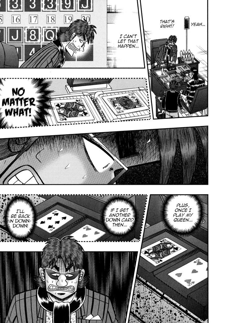 Tobaku Datenroku Kaiji - One Poker Hen - Chapter 175 : Backfire