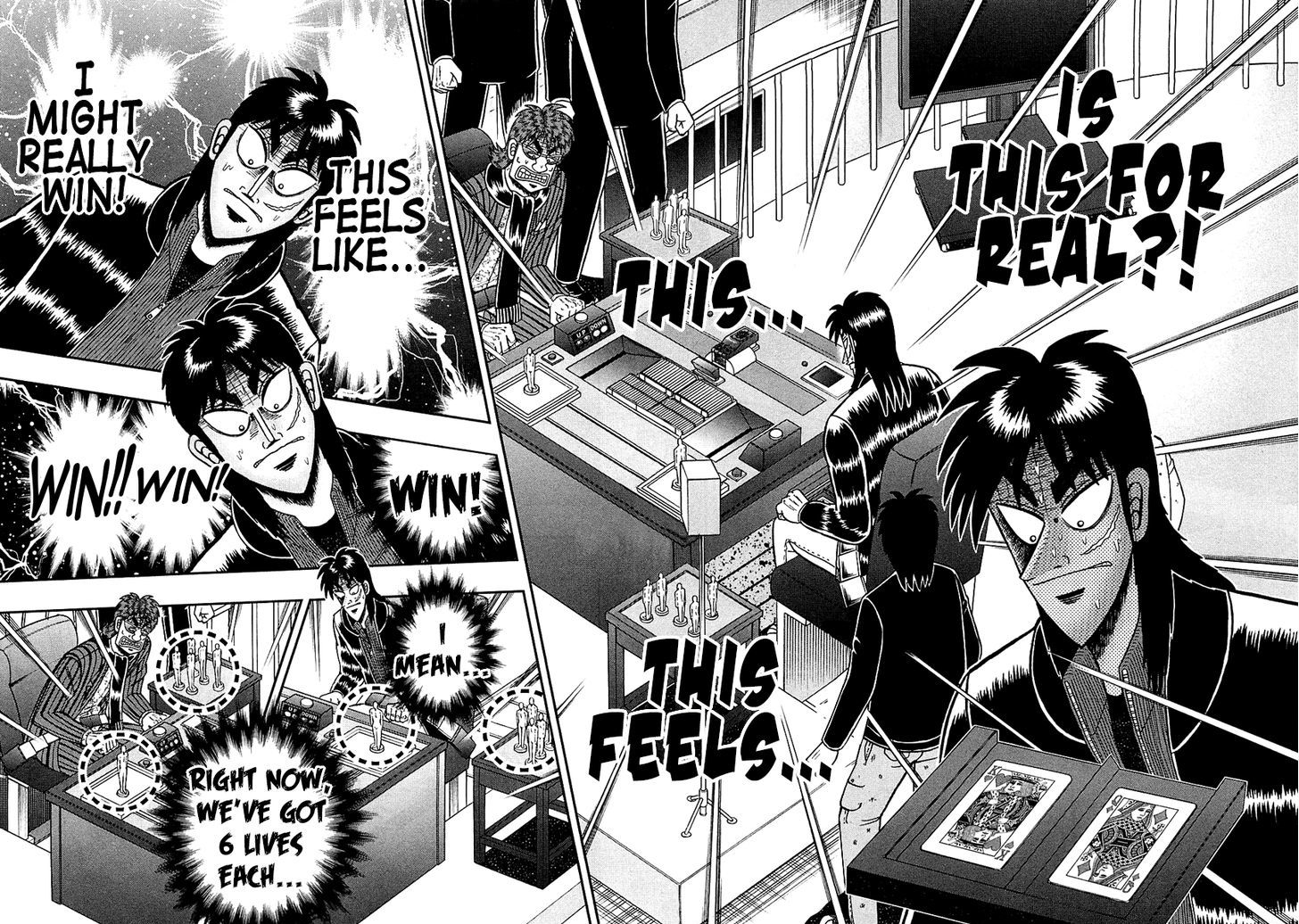 Tobaku Datenroku Kaiji - One Poker Hen - Chapter 117 : Floating