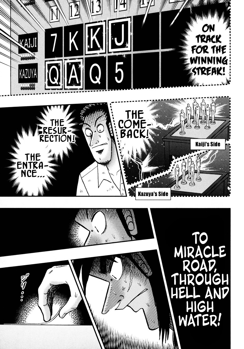 Tobaku Datenroku Kaiji - One Poker Hen - Chapter 145 : Doubt