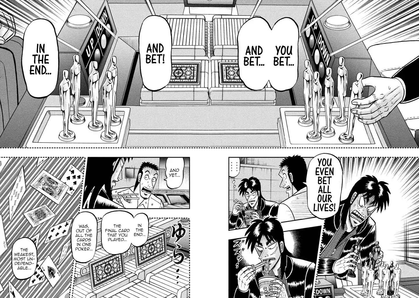 Tobaku Datenroku Kaiji - One Poker Hen - Chapter 6: Cheers