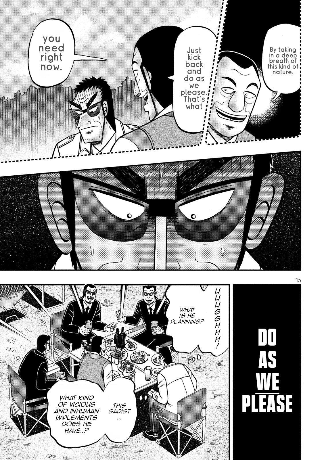 Tobaku Datenroku Kaiji - One Poker Hen - Chapter 334: Sadism