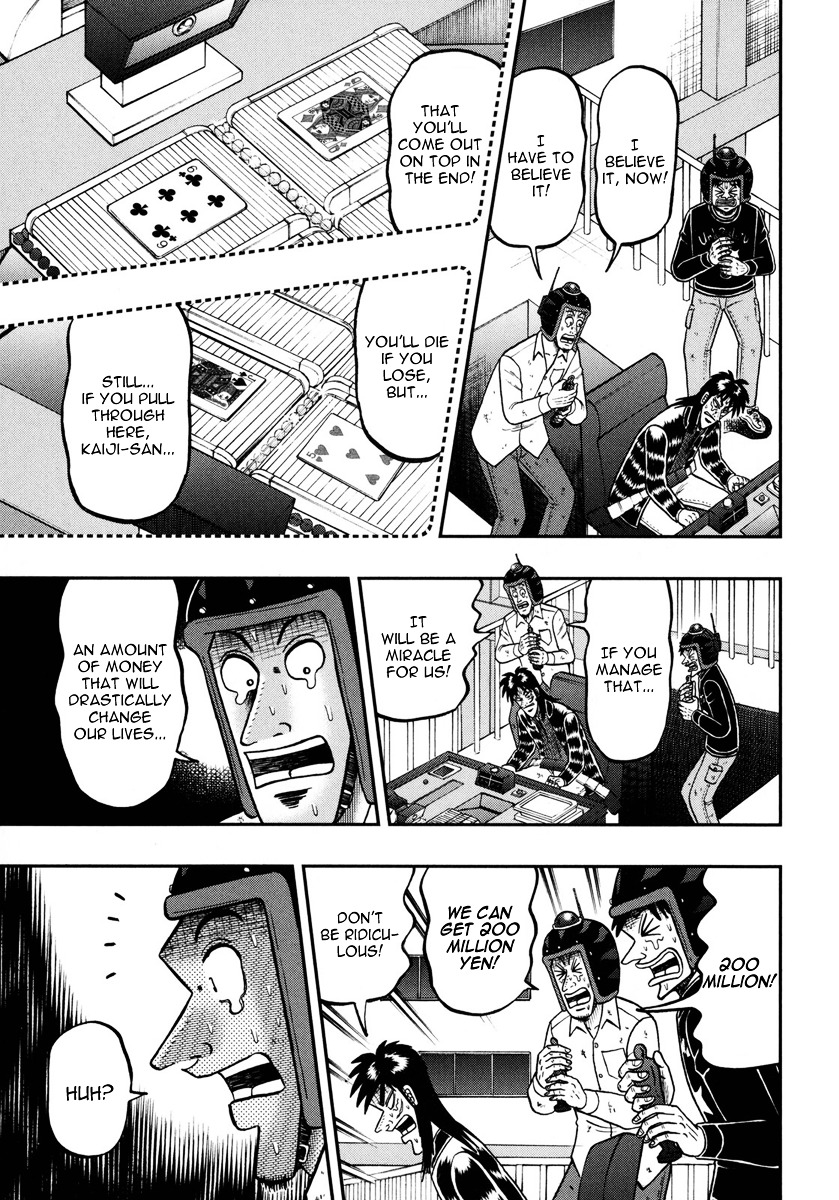 Tobaku Datenroku Kaiji - One Poker Hen - Chapter 155 : Gratitude