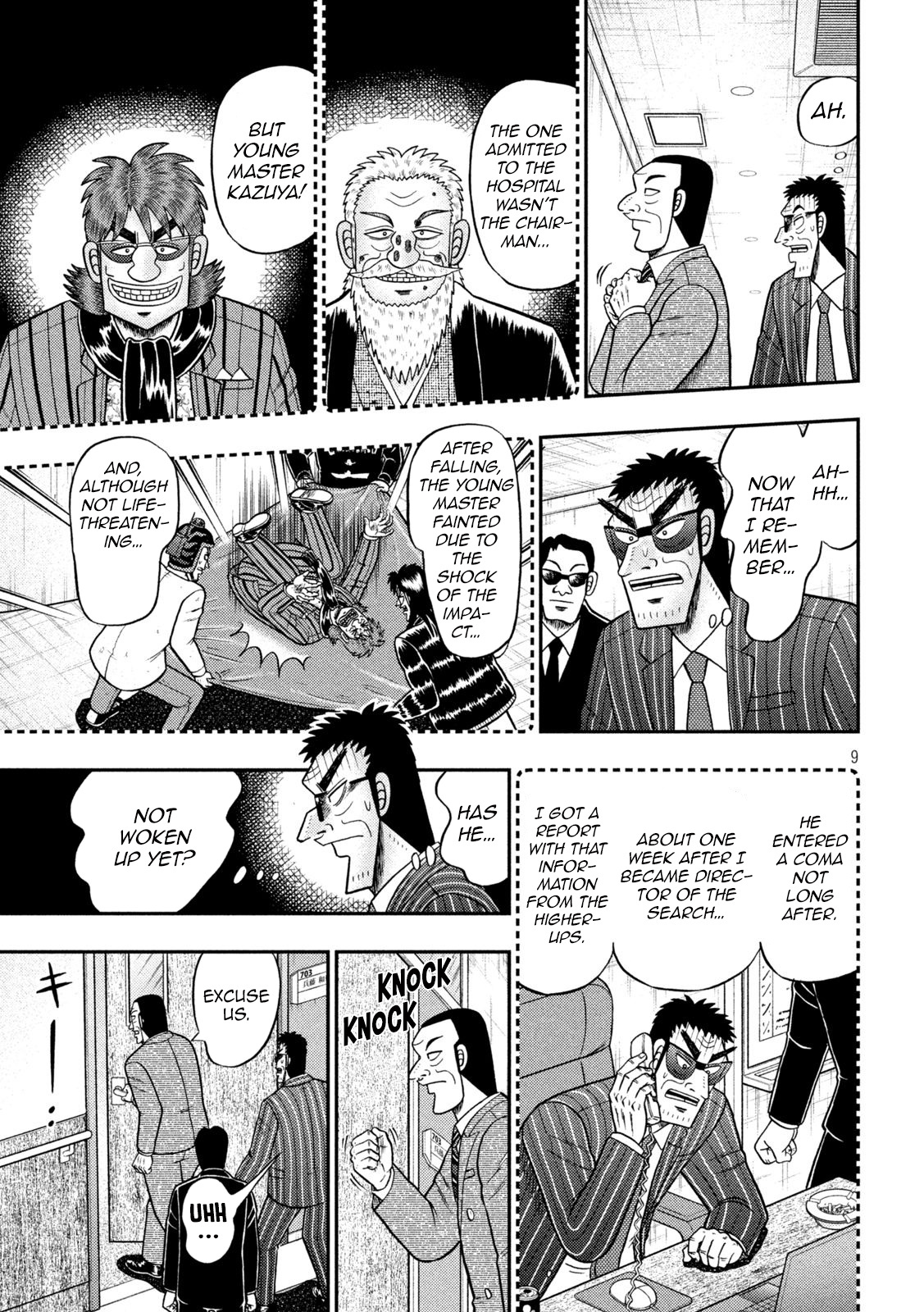 Tobaku Datenroku Kaiji - One Poker Hen - Chapter 444: Hospital Room