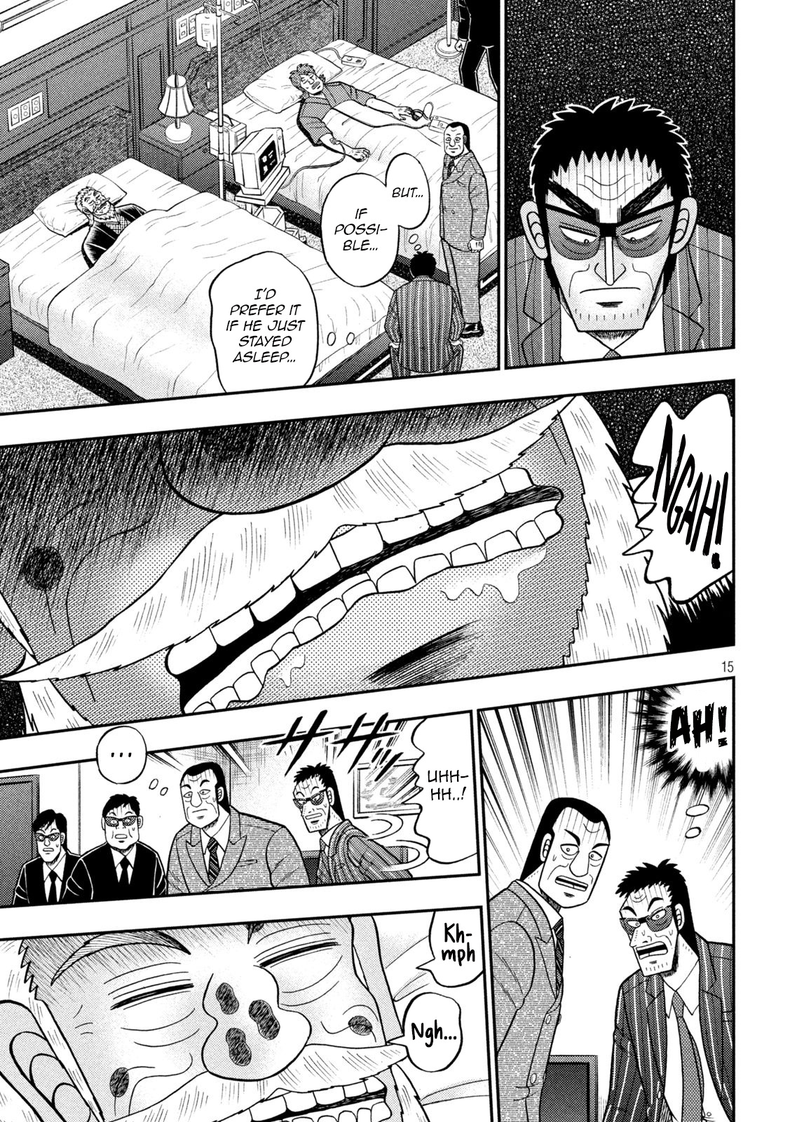 Tobaku Datenroku Kaiji - One Poker Hen - Chapter 444: Hospital Room