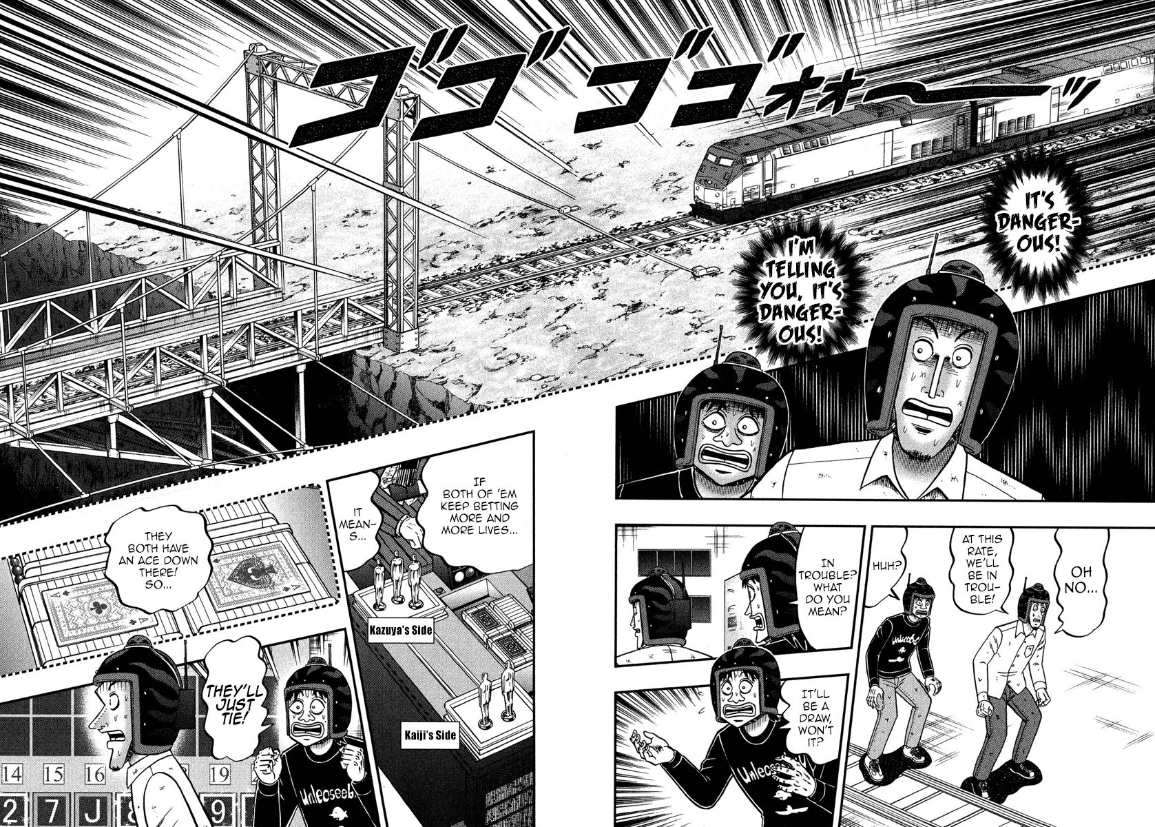 Tobaku Datenroku Kaiji - One Poker Hen - Chapter 224 : Barrelling In