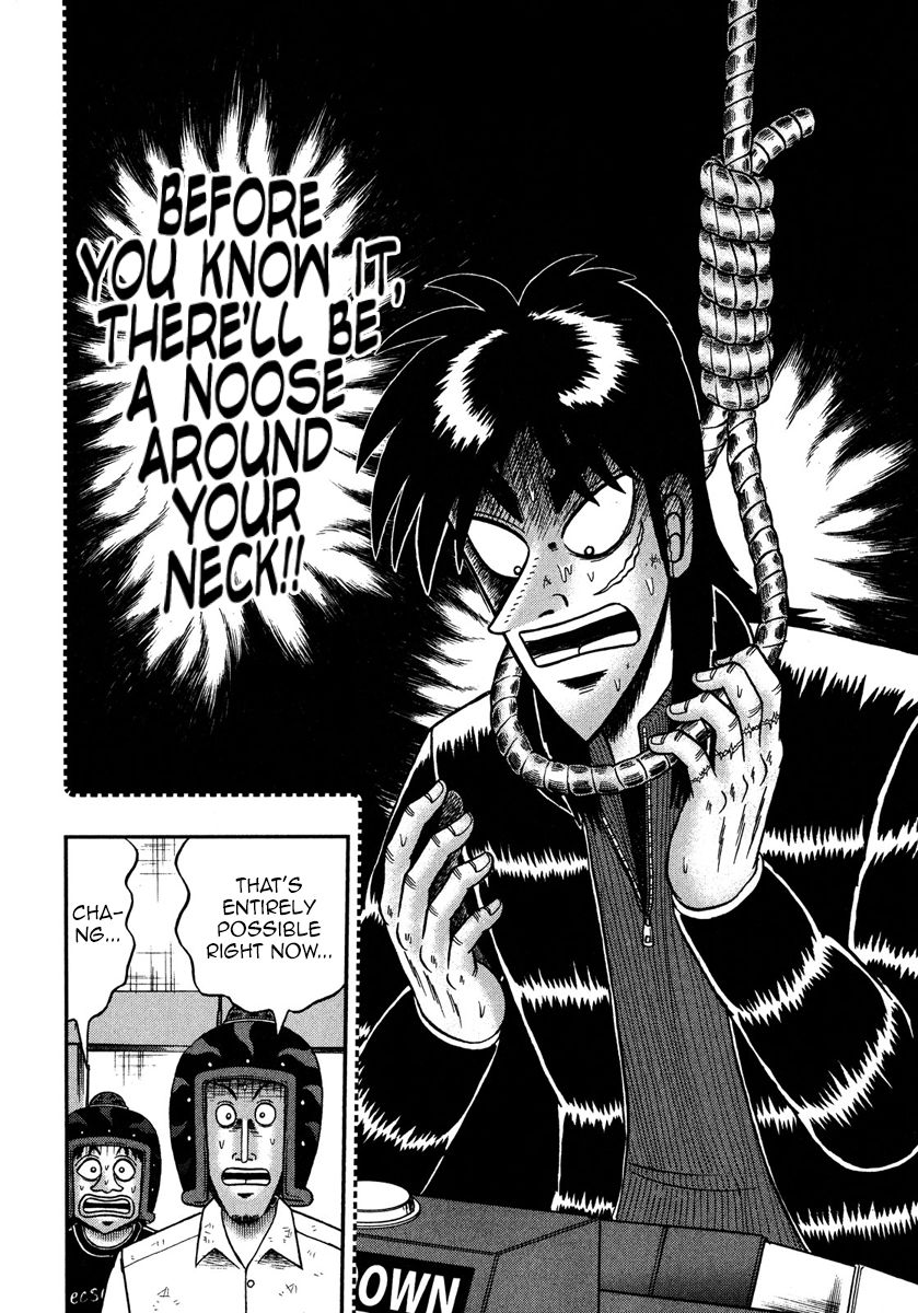 Tobaku Datenroku Kaiji - One Poker Hen - Chapter 224 : Barrelling In