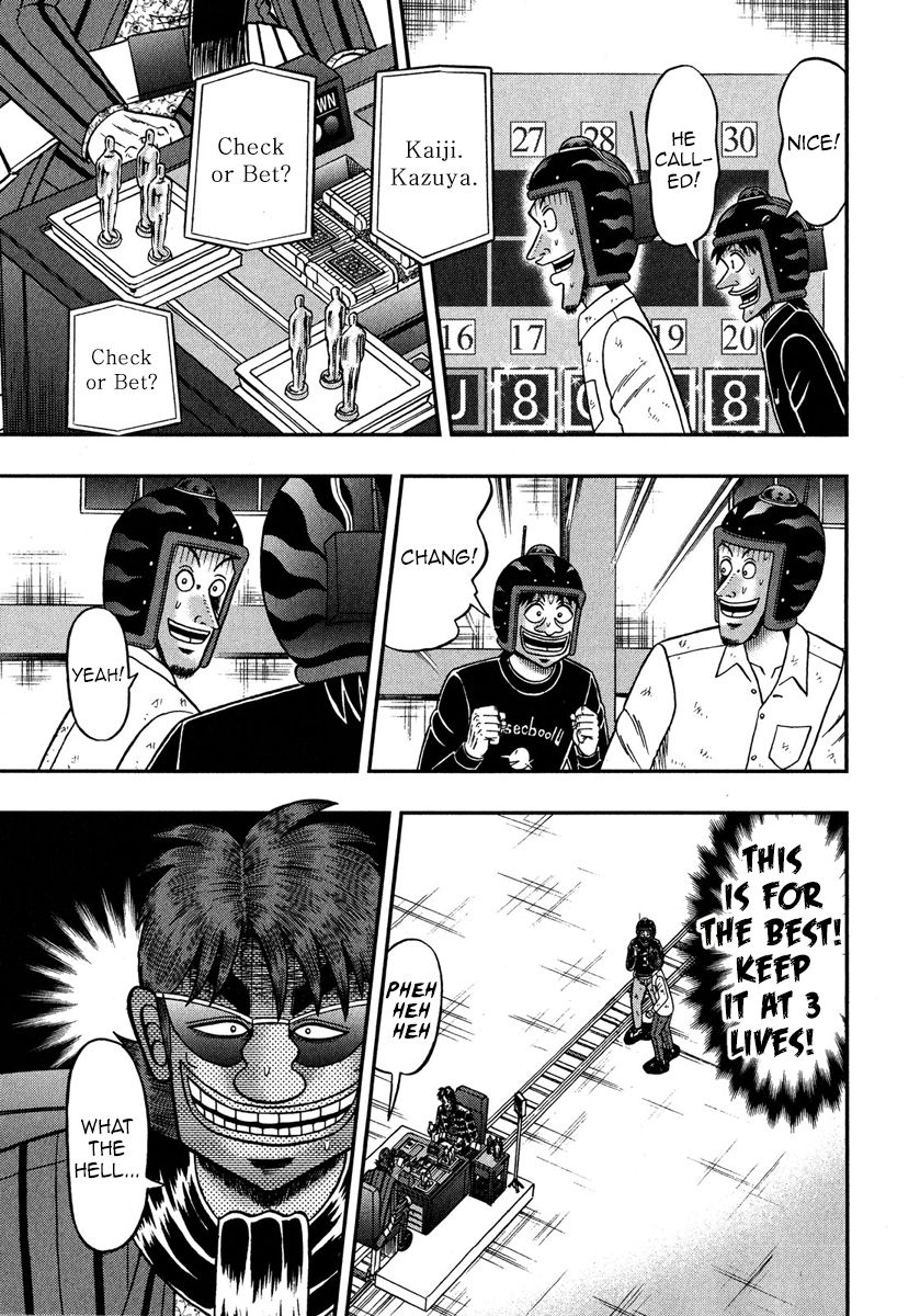 Tobaku Datenroku Kaiji - One Poker Hen - Chapter 224 : Barrelling In