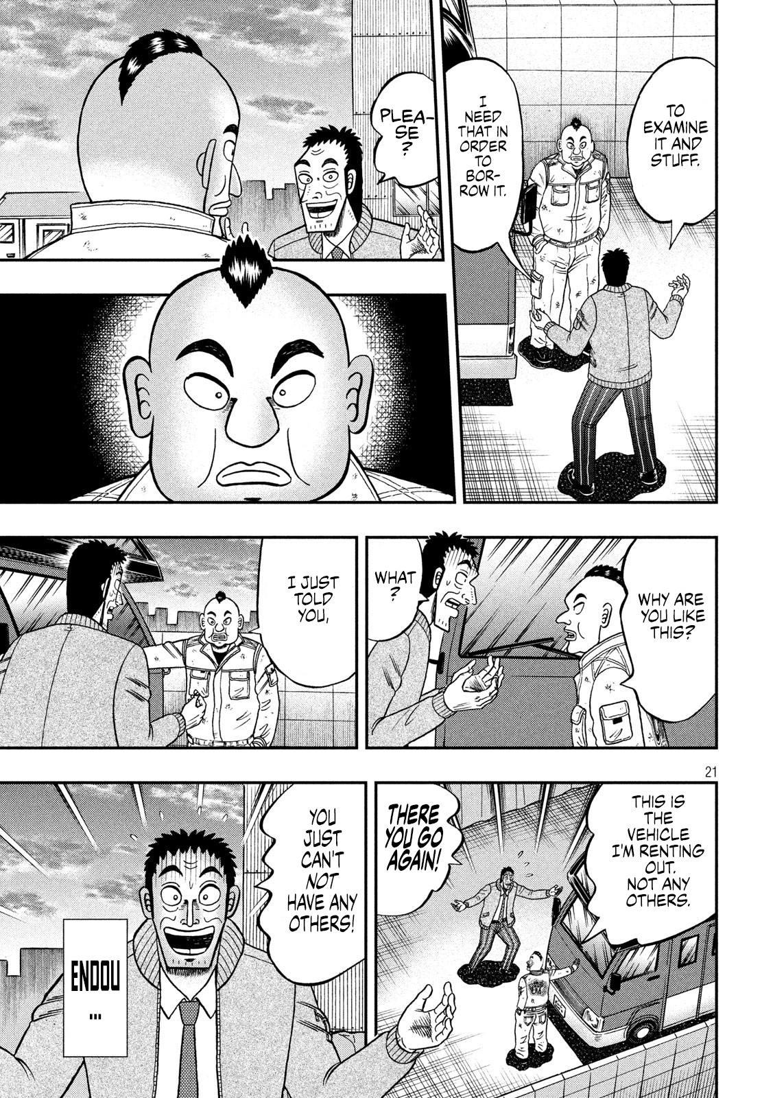 Tobaku Datenroku Kaiji - One Poker Hen - Chapter 341: Two-Faced