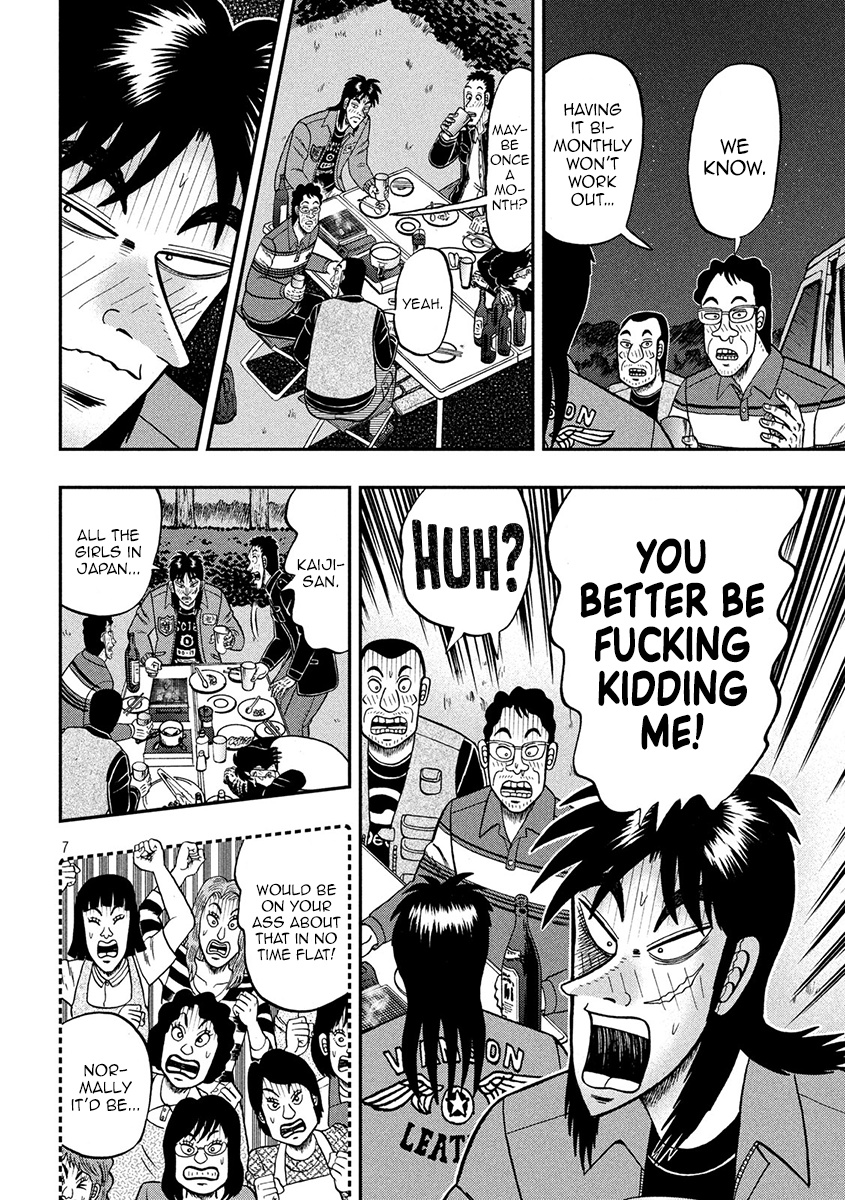 Tobaku Datenroku Kaiji - One Poker Hen - Chapter 352: Drunkard