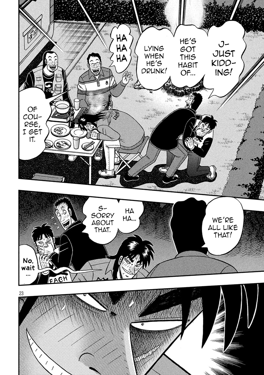 Tobaku Datenroku Kaiji - One Poker Hen - Chapter 352: Drunkard