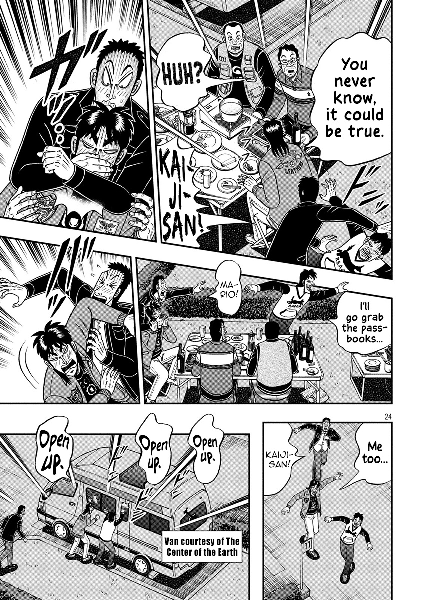 Tobaku Datenroku Kaiji - One Poker Hen - Chapter 352: Drunkard